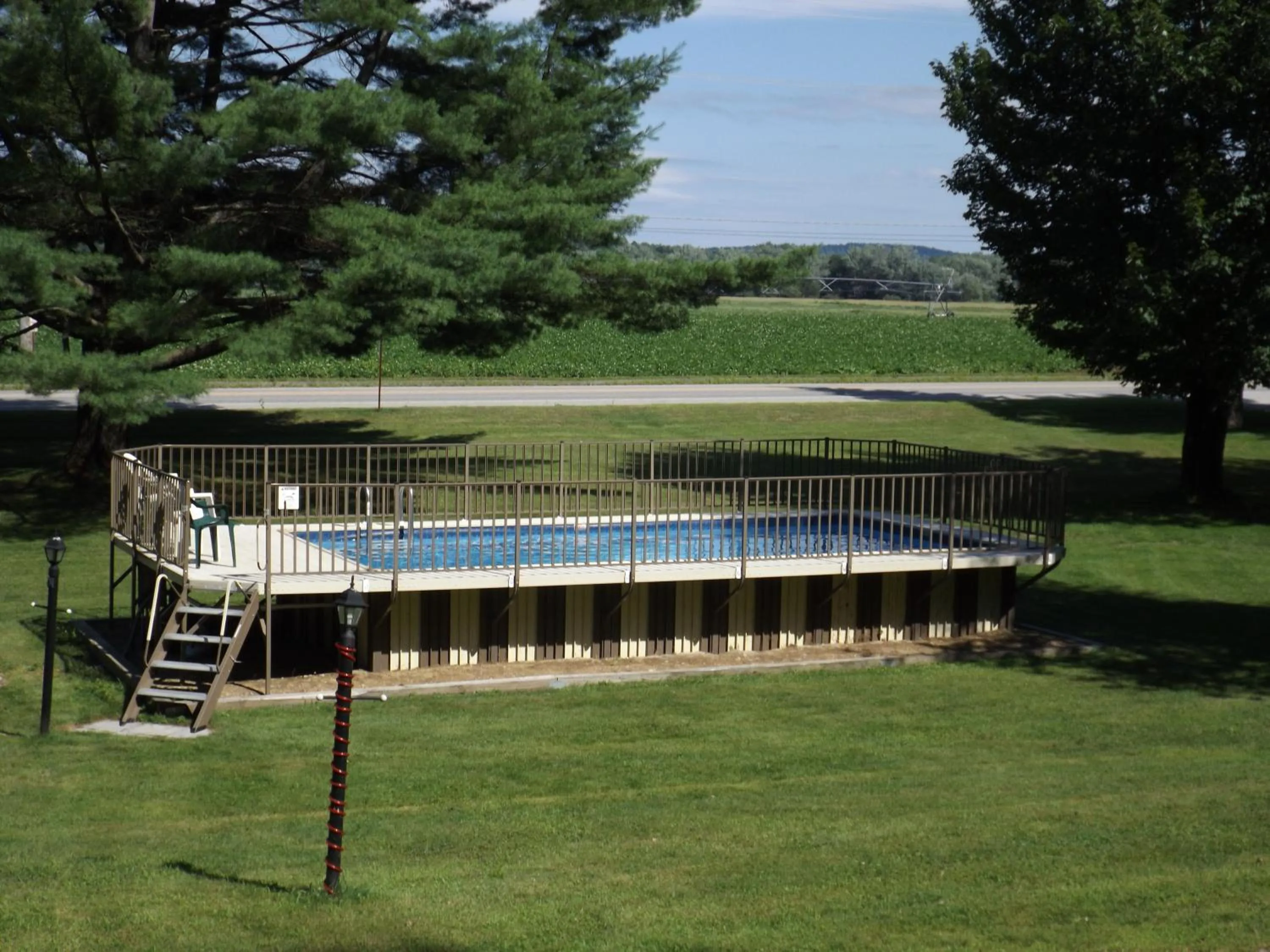 Swimming pool in The Inn at the Rostay