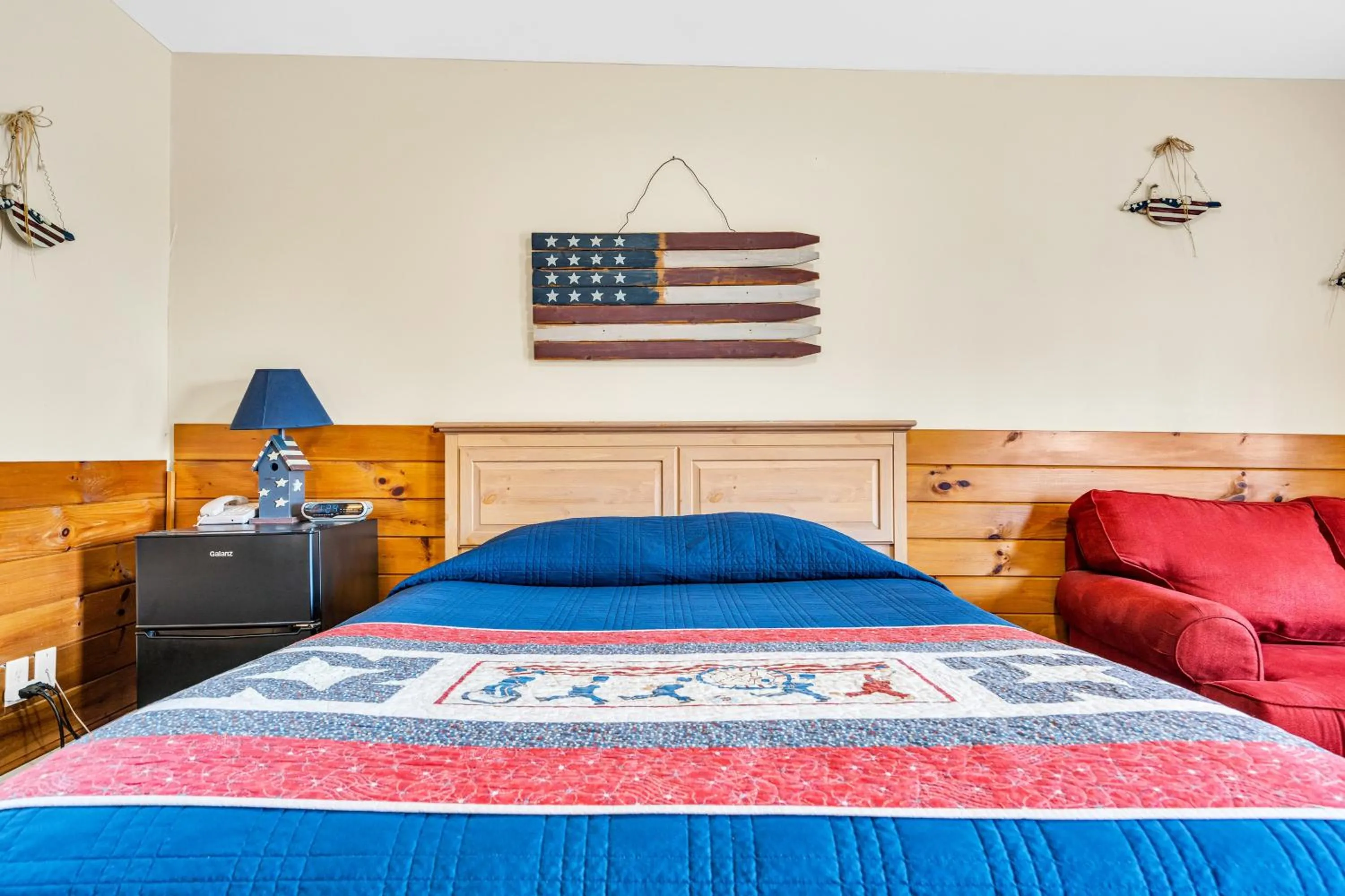 Bed in The Inn at the Rostay