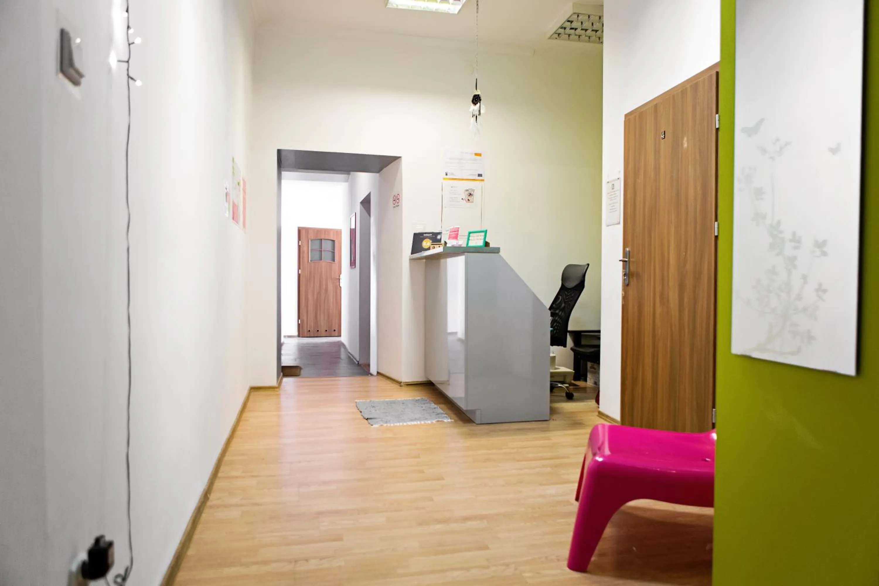 Lobby or reception in Folk Hostel