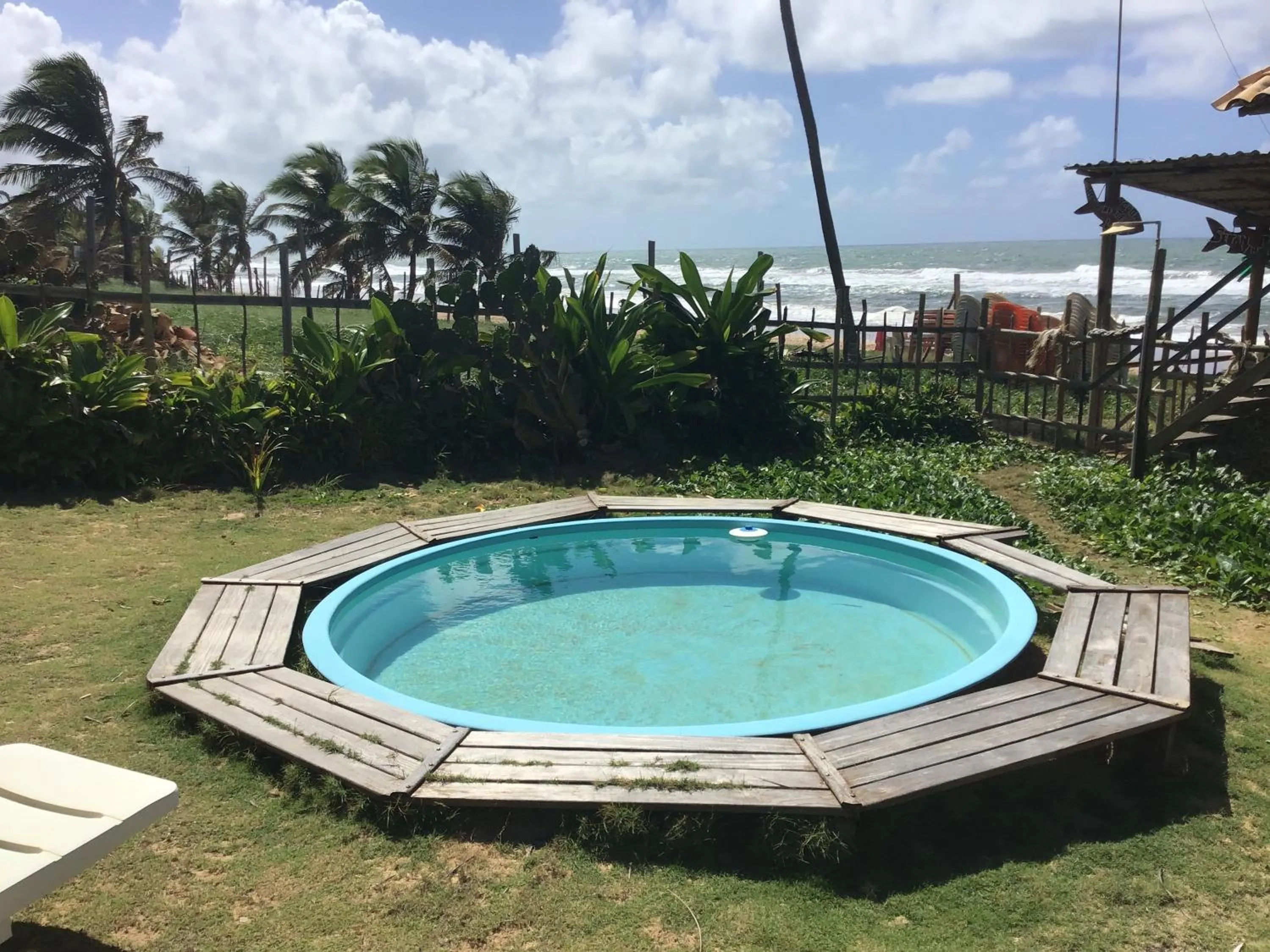 Pool view in Casa ImBale
