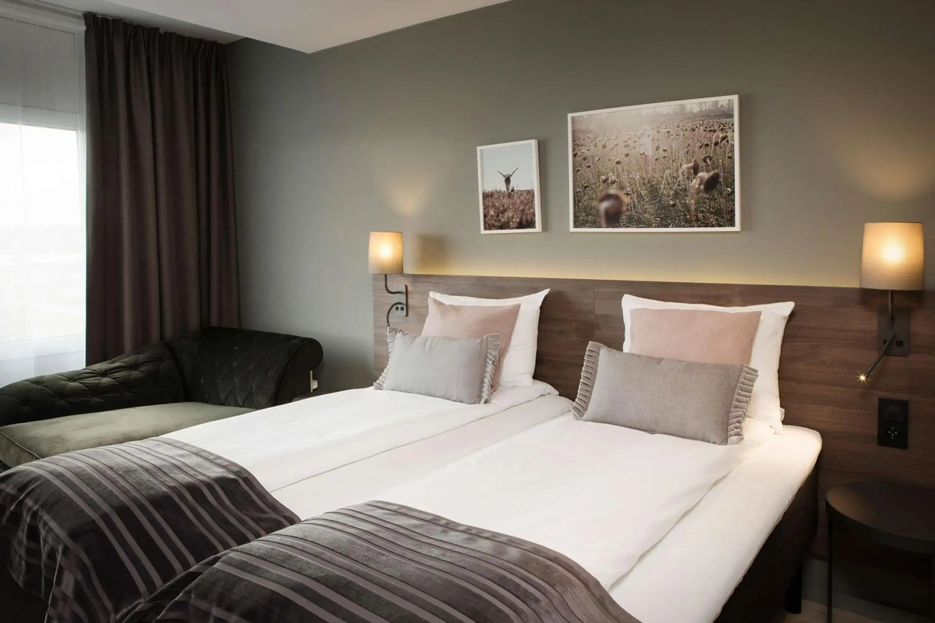 Bedroom, Bed in Scandic Hell Bedroom, Bed in Scandic Hell