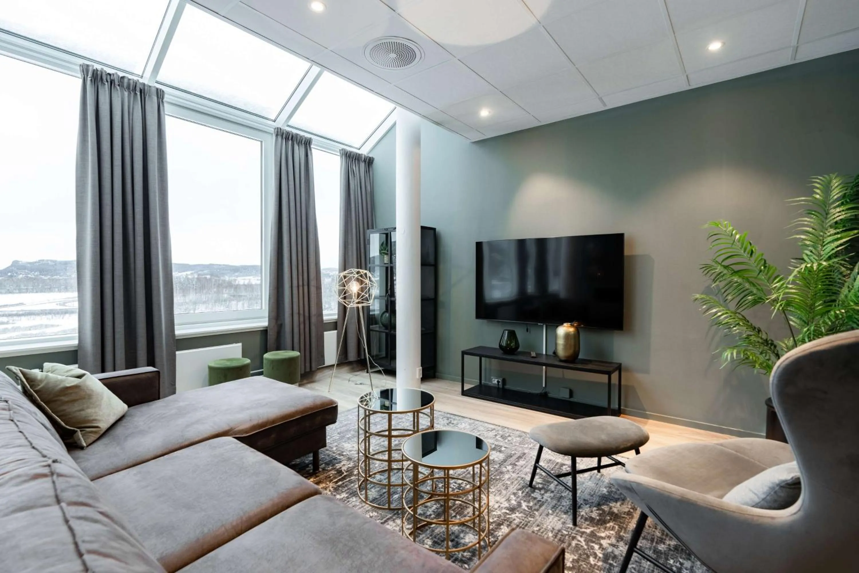 Bedroom in Scandic Hell