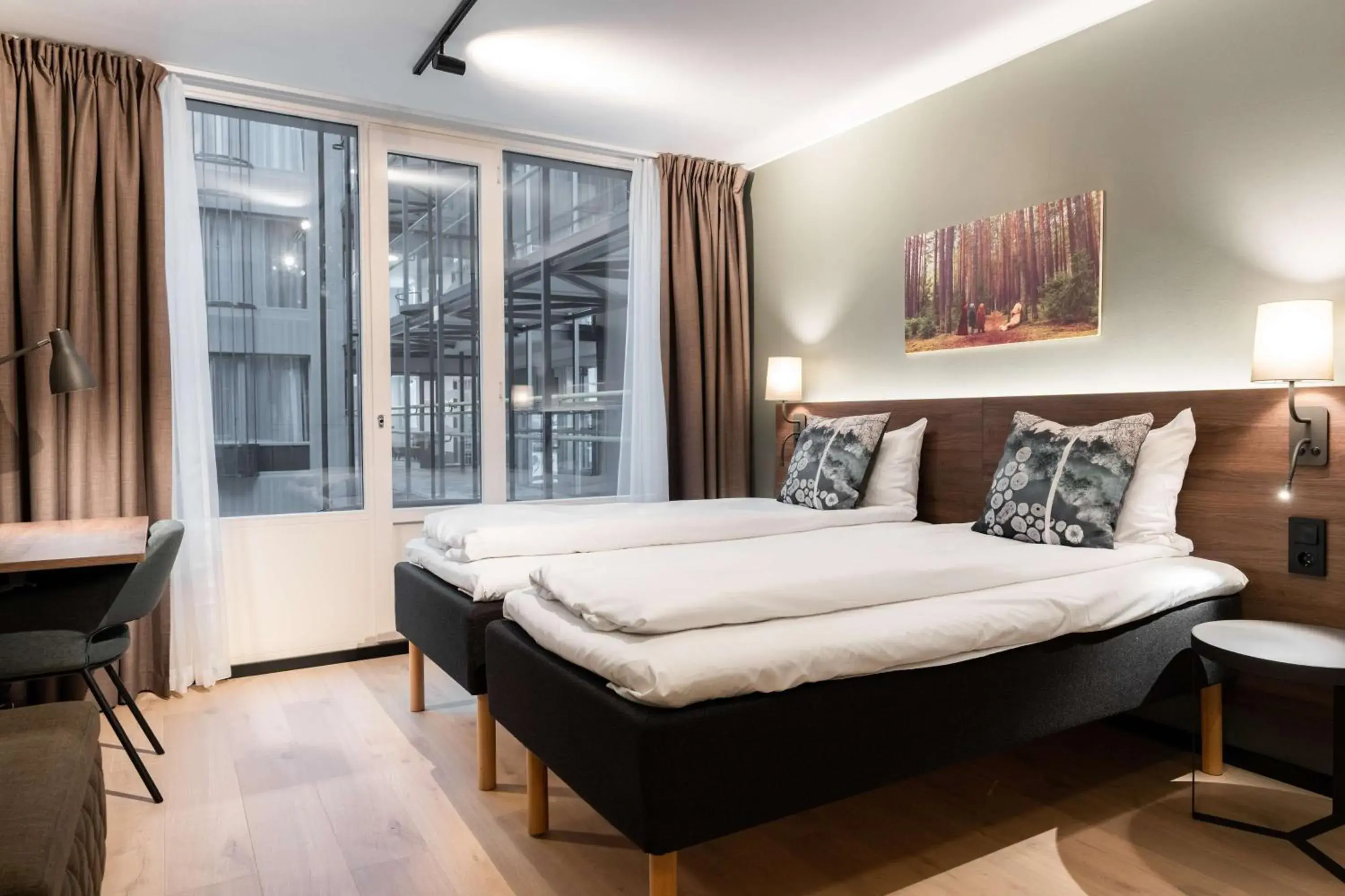 Bedroom, Bed in Scandic Hell Bedroom, Bed in Scandic Hell