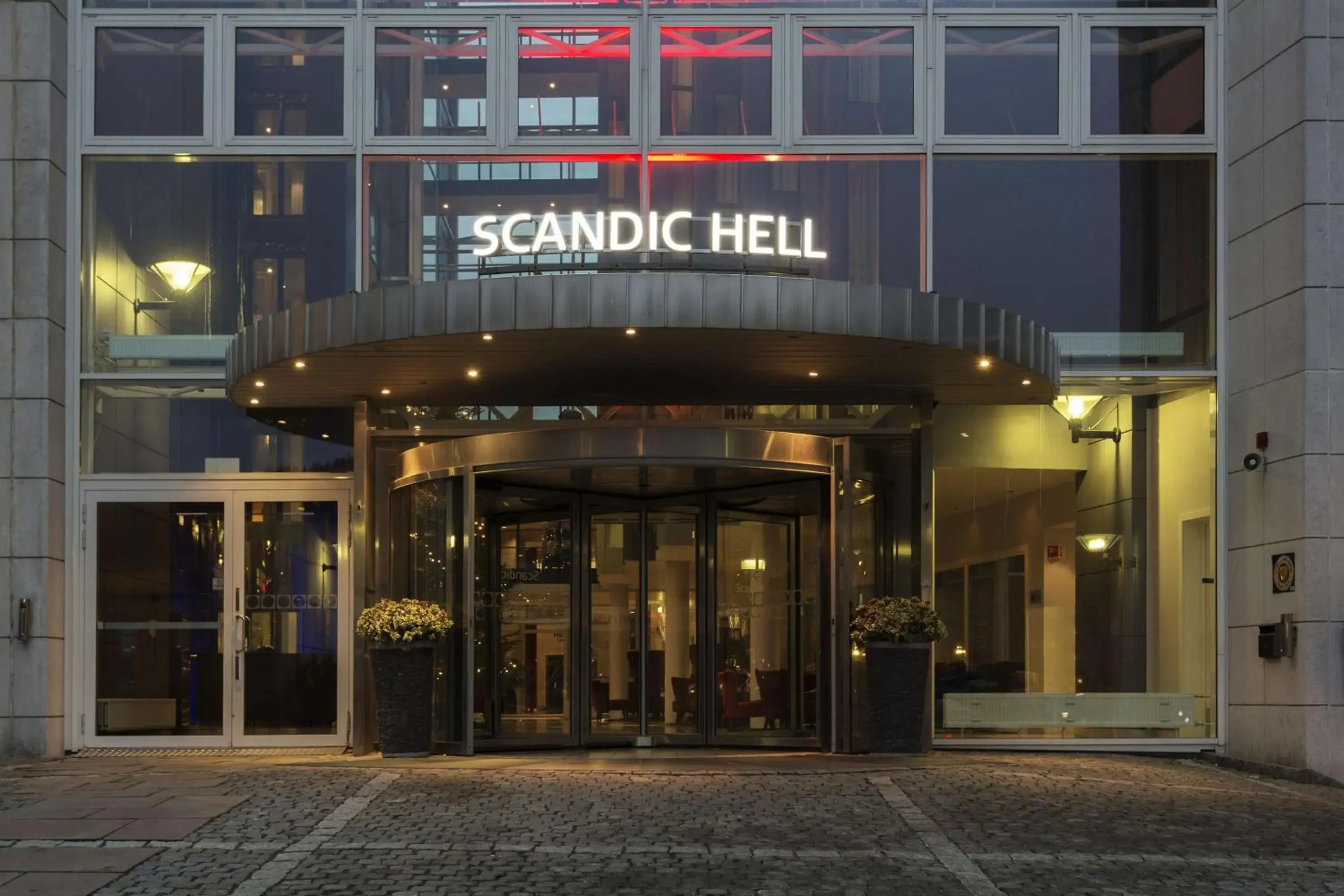 Property building in Scandic Hell Property building in Scandic Hell