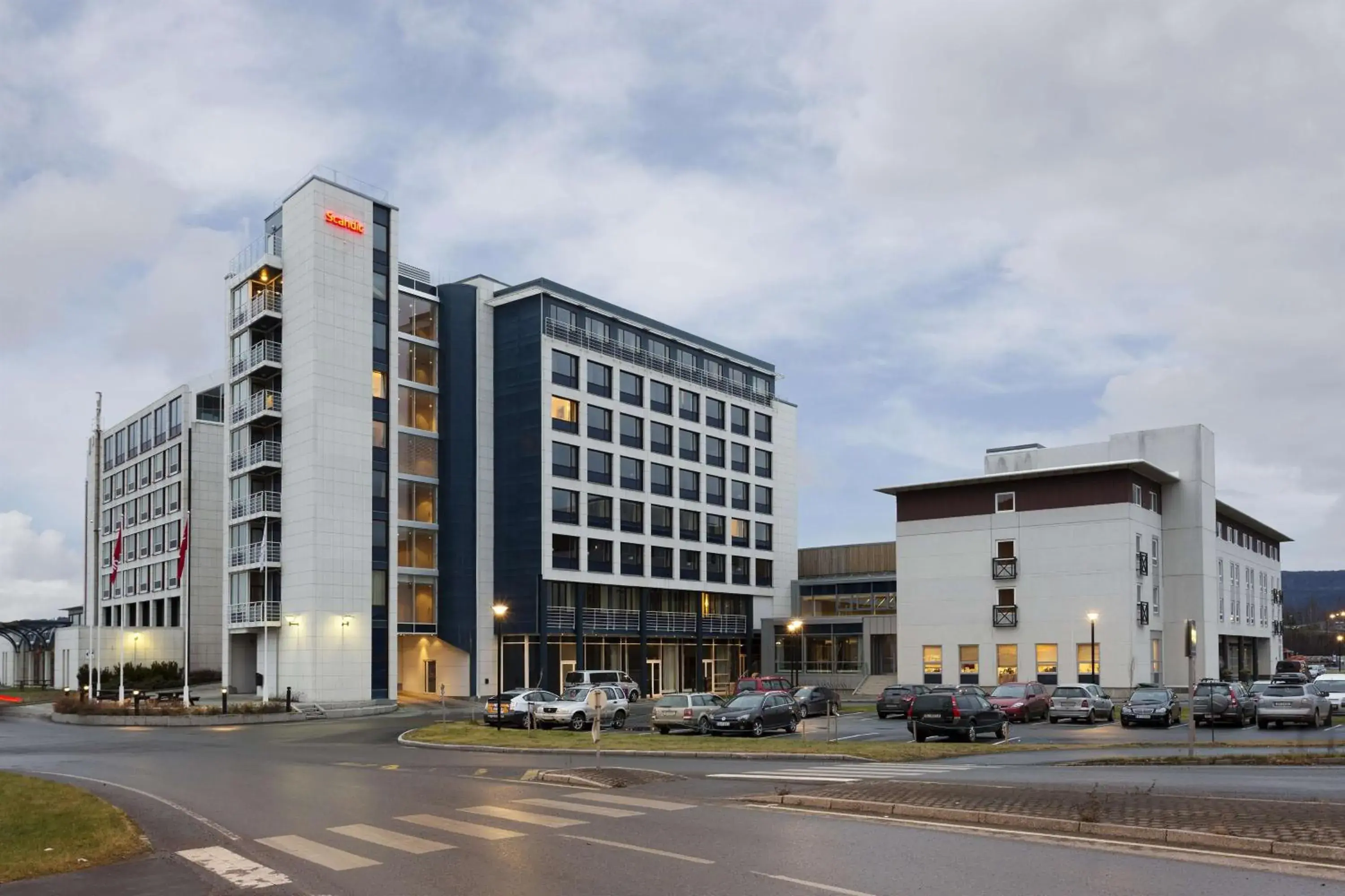 Property building in Scandic Hell Property building in Scandic Hell