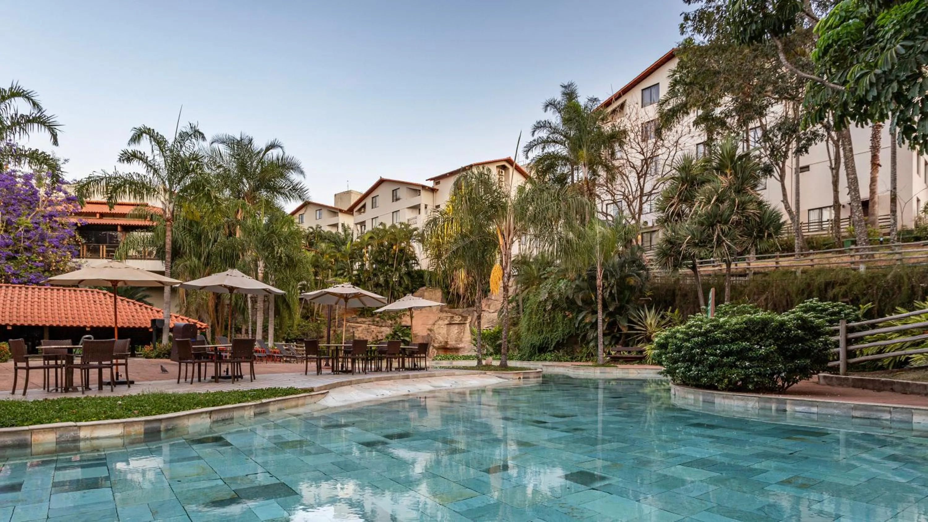 Property building in Rio Quente Resorts - Hotel Luupi