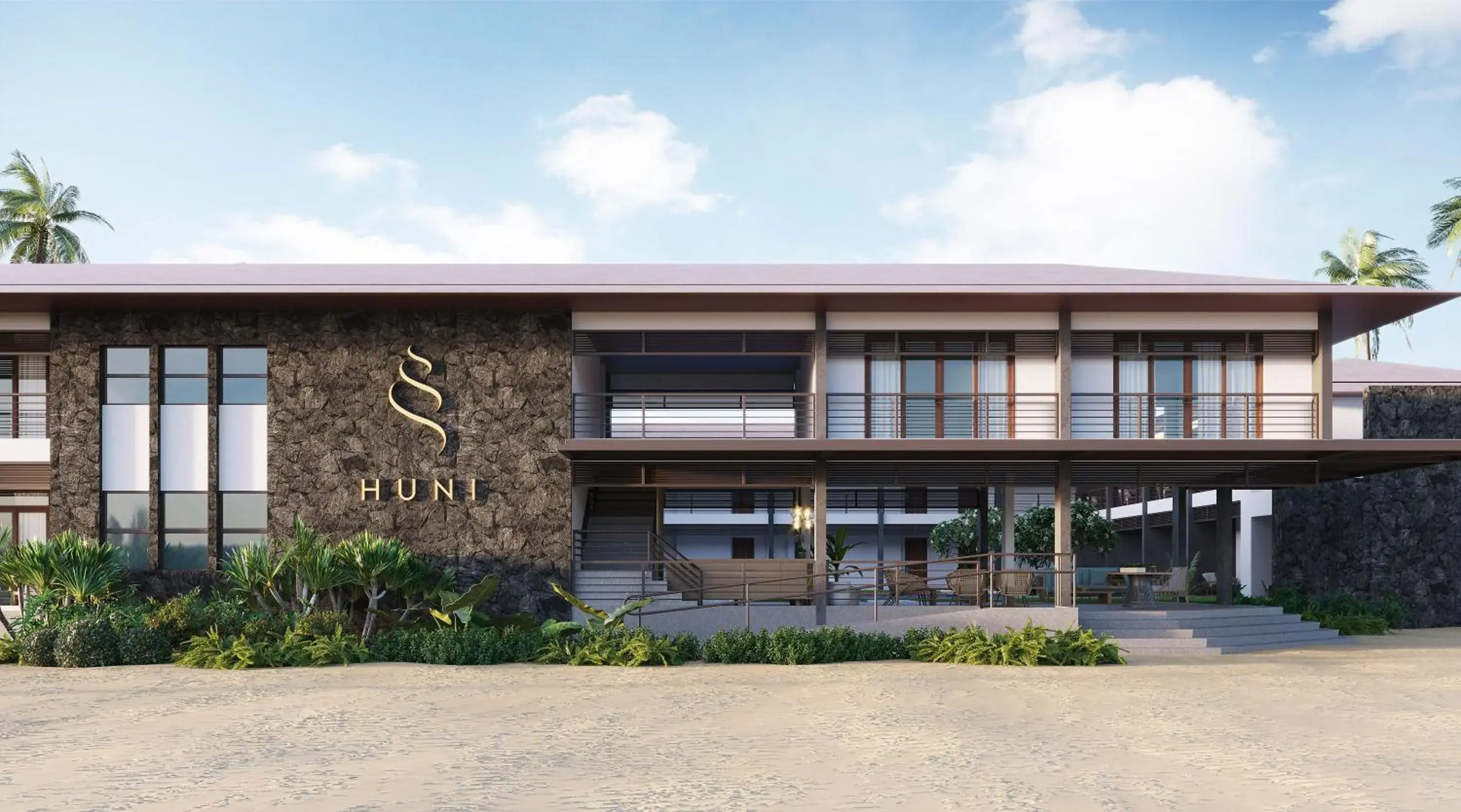 Property building in Huni Lio Property building in Huni Lio