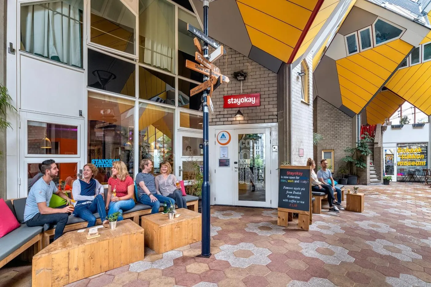 Facade/entrance in Stayokay Hostel Rotterdam