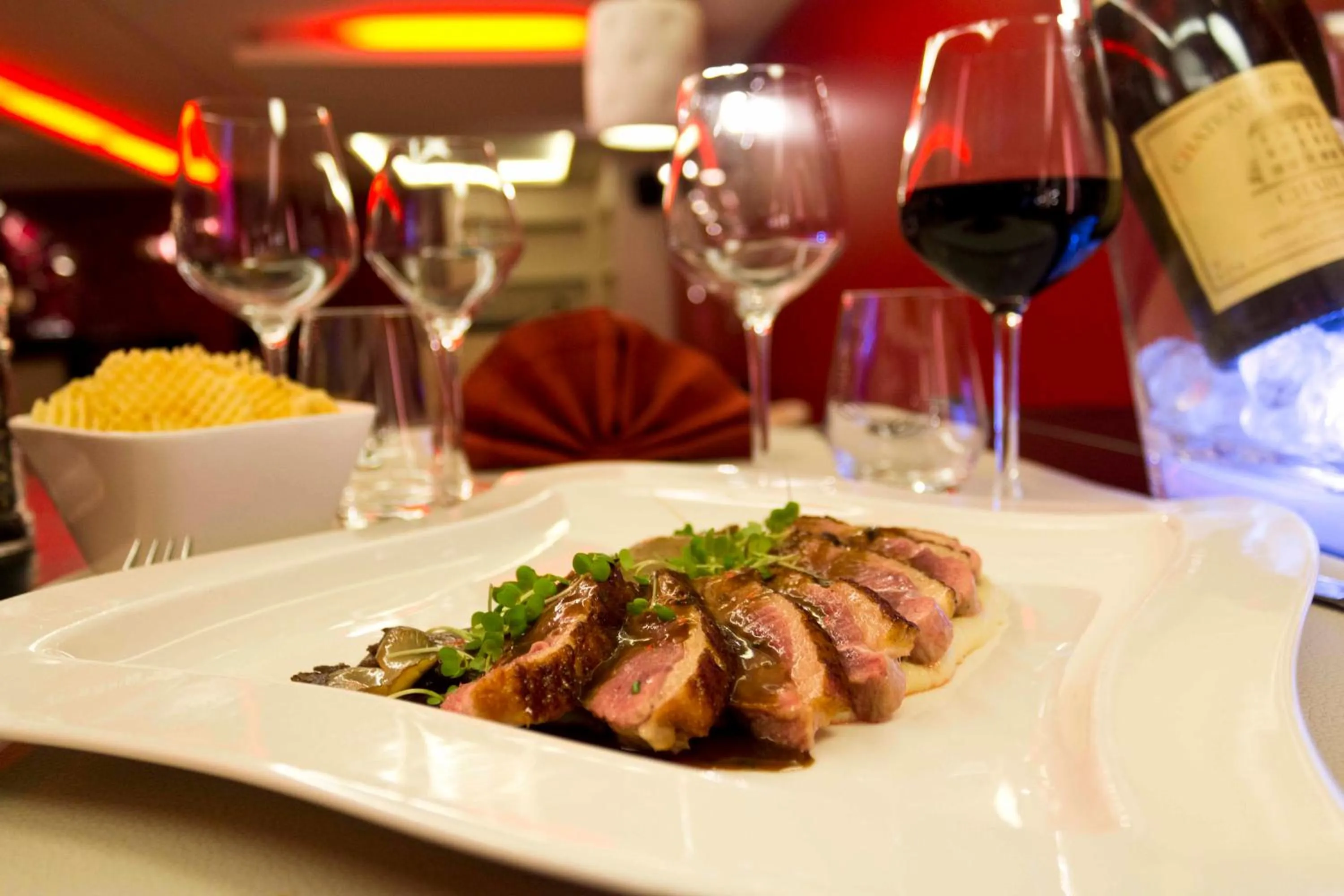 Food and drinks in Hotel De Croone