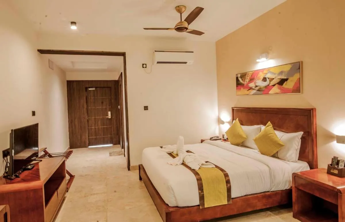 Bed in Hotel Sonar Bangla Taki