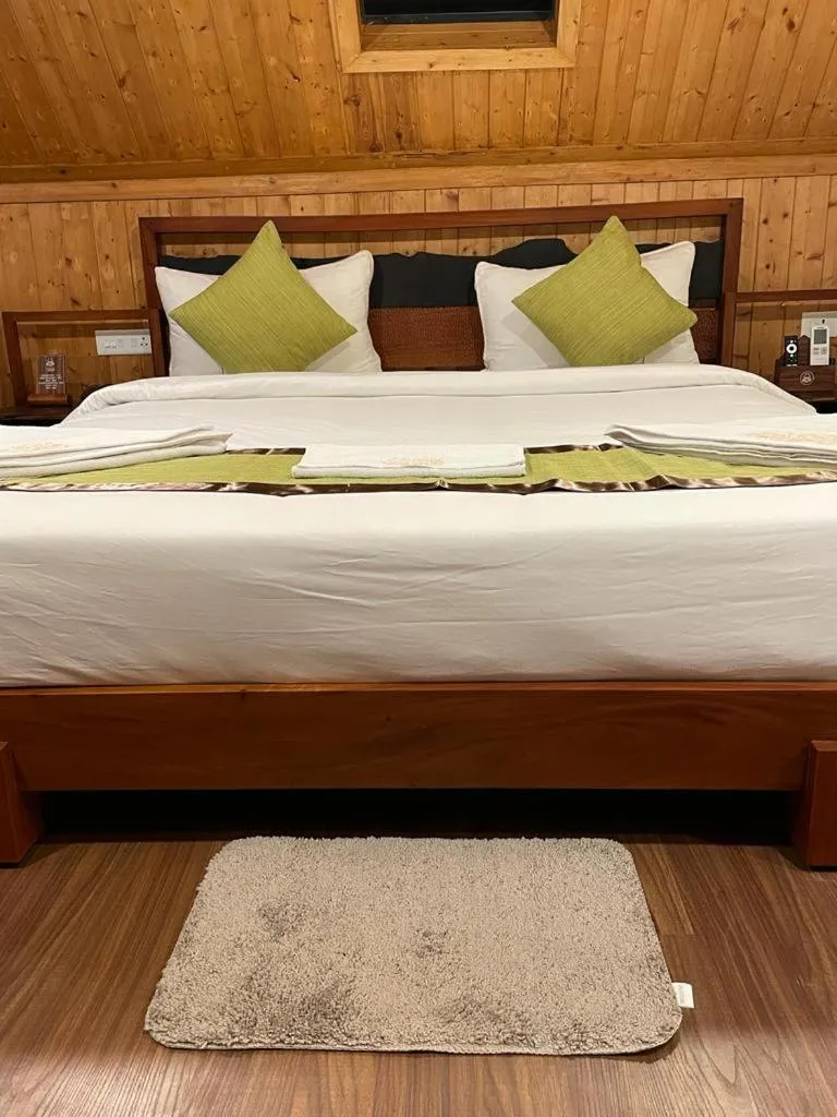 Bed in Hotel Sonar Bangla Taki