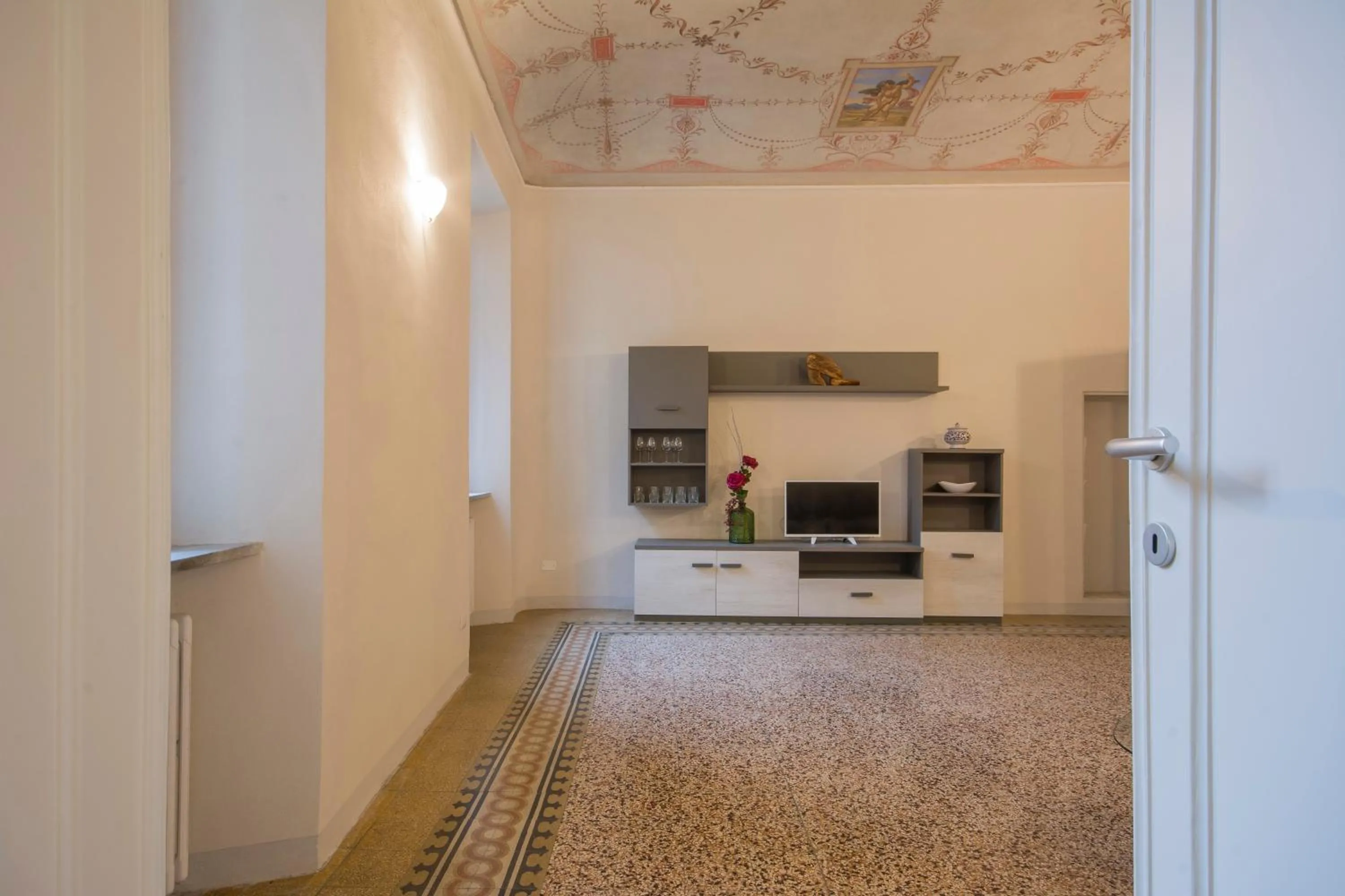 Living room in Regis Condo