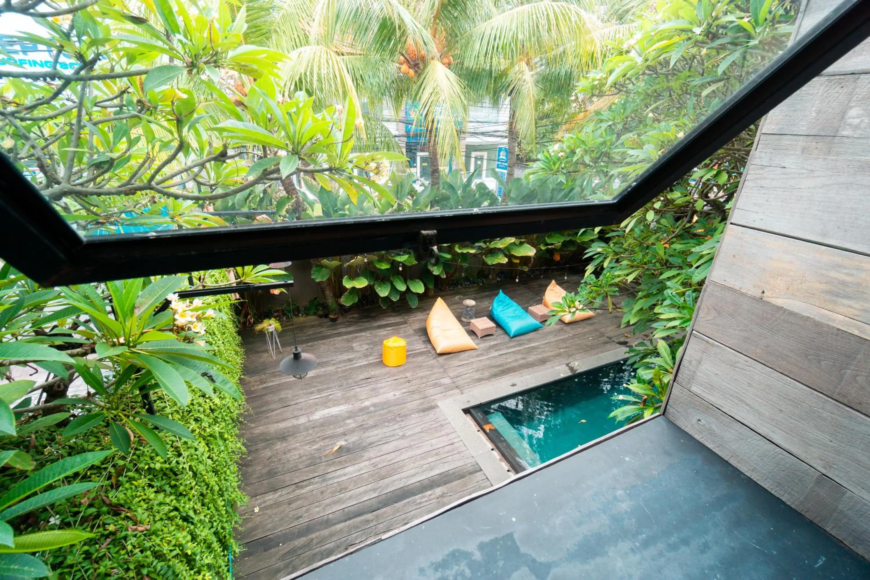 Natural landscape in Interconnection Hostel