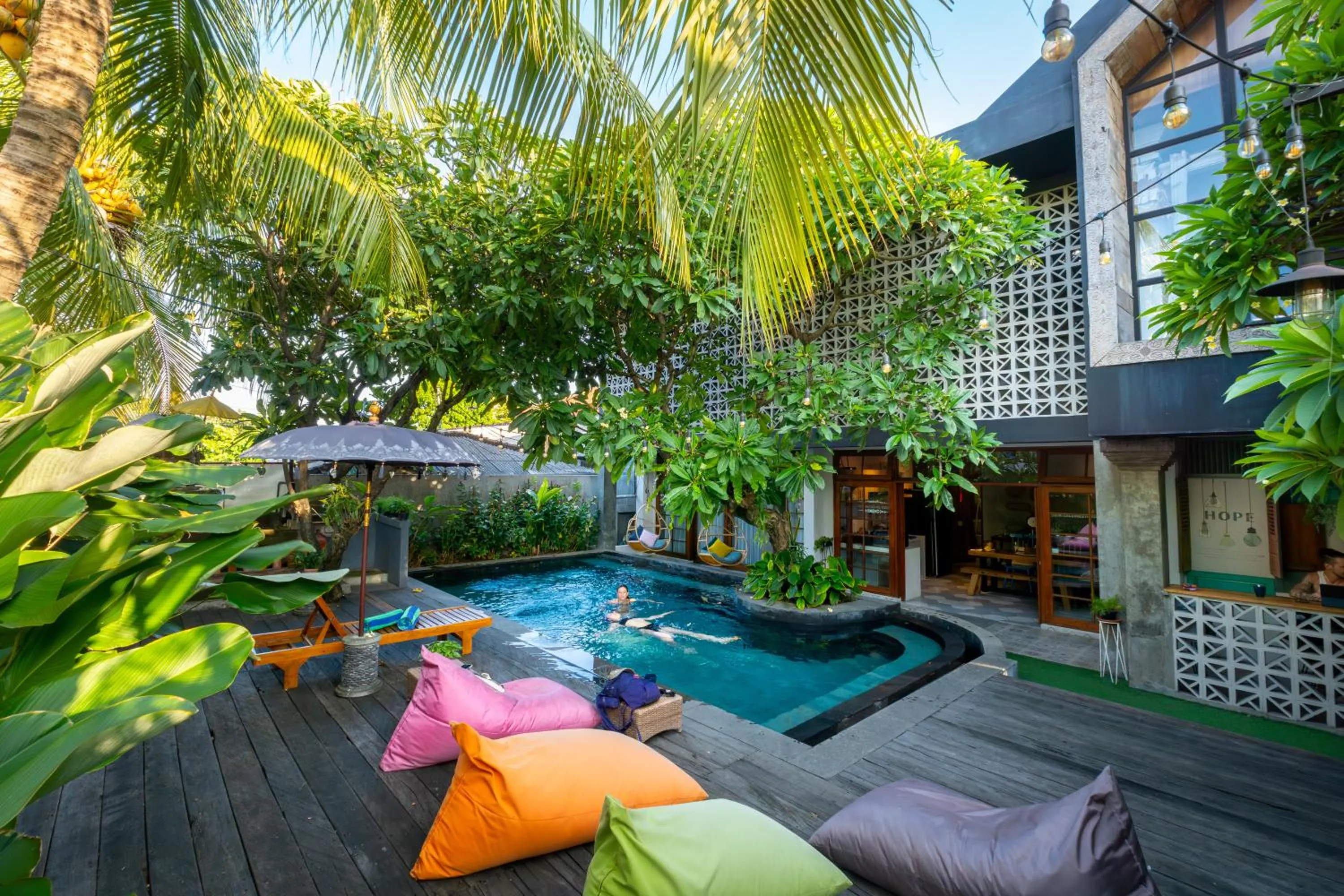 Natural landscape in Interconnection Hostel