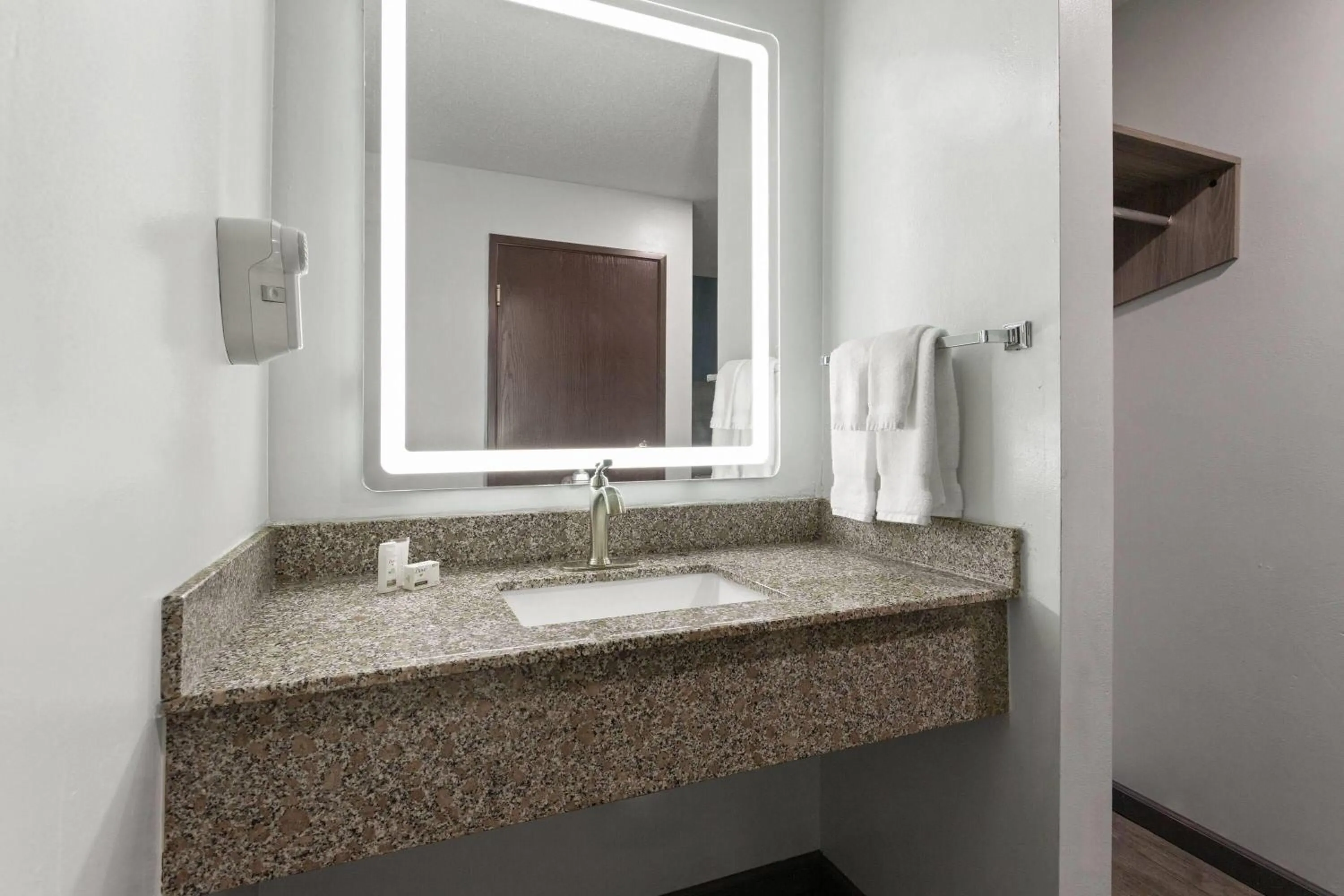 Bathroom in Baymont by Wyndham Piqua