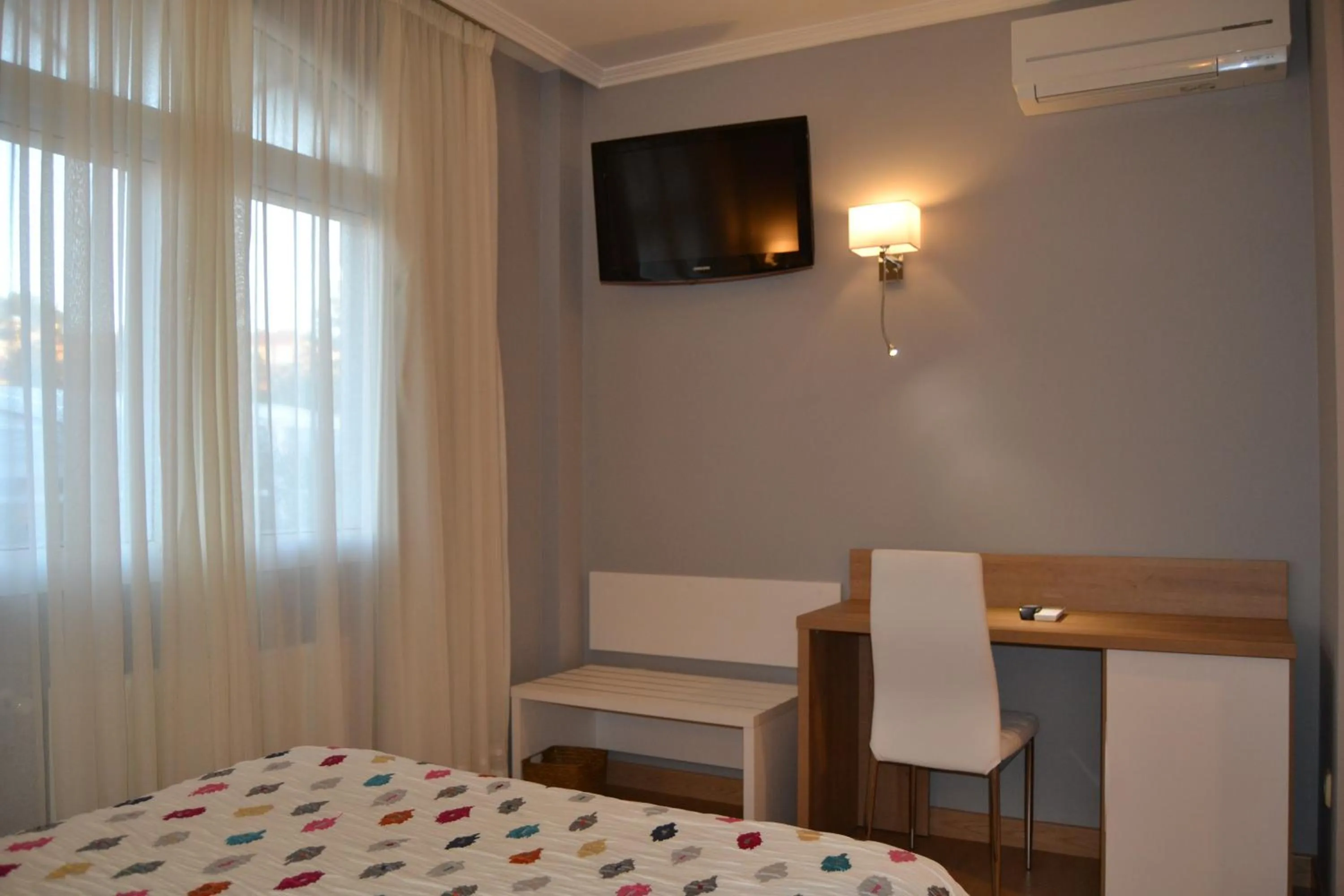 Decorative detail, Bed in Hotel Playa Compostela