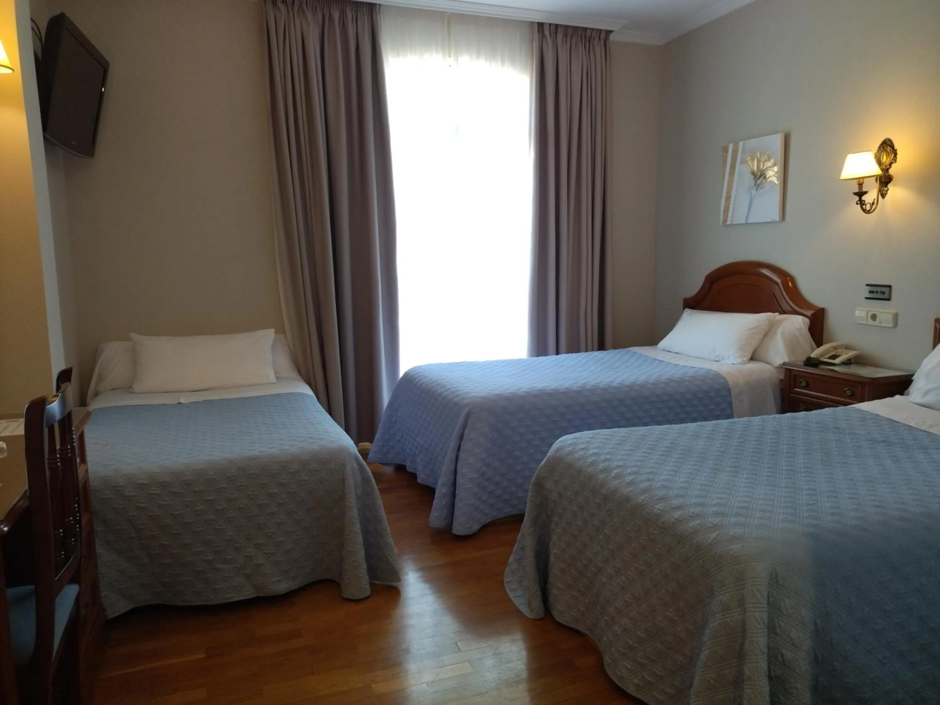 Bed in Hotel Playa Compostela