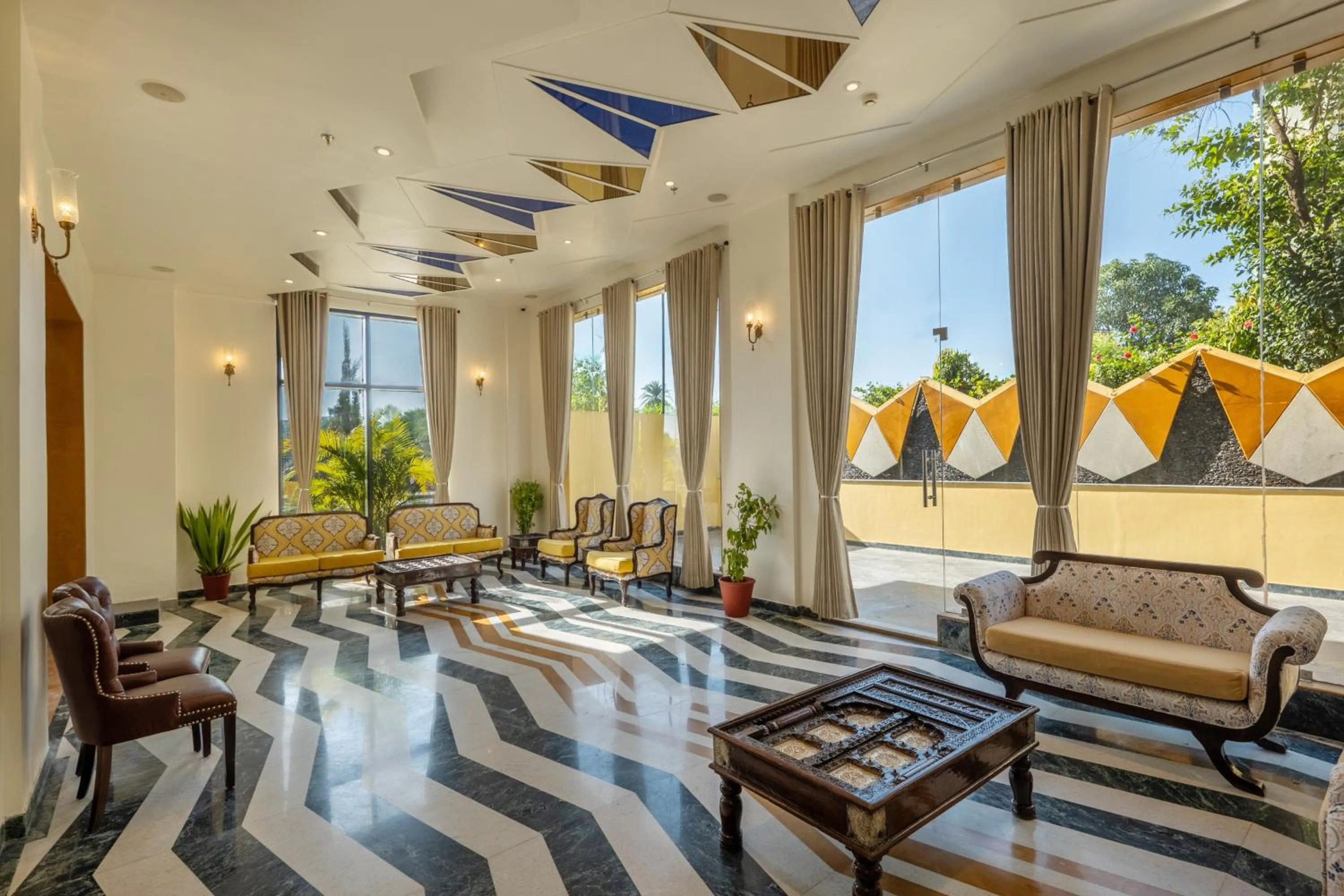 Lobby or reception in Sterling Balicha Udaipur