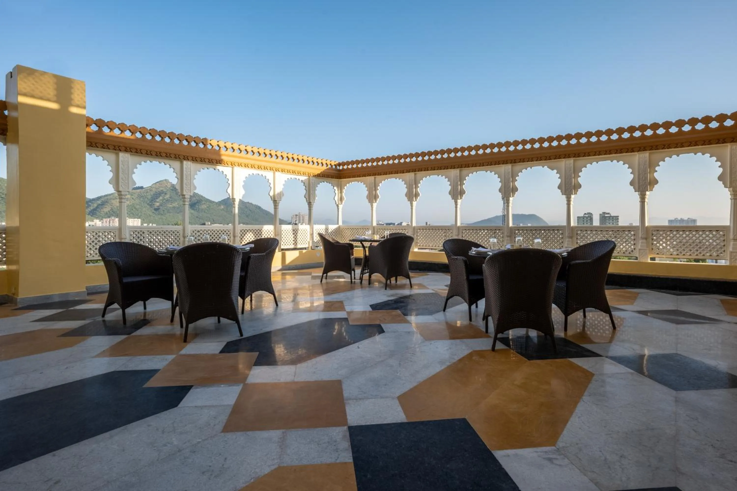 Seating area in Sterling Balicha Udaipur
