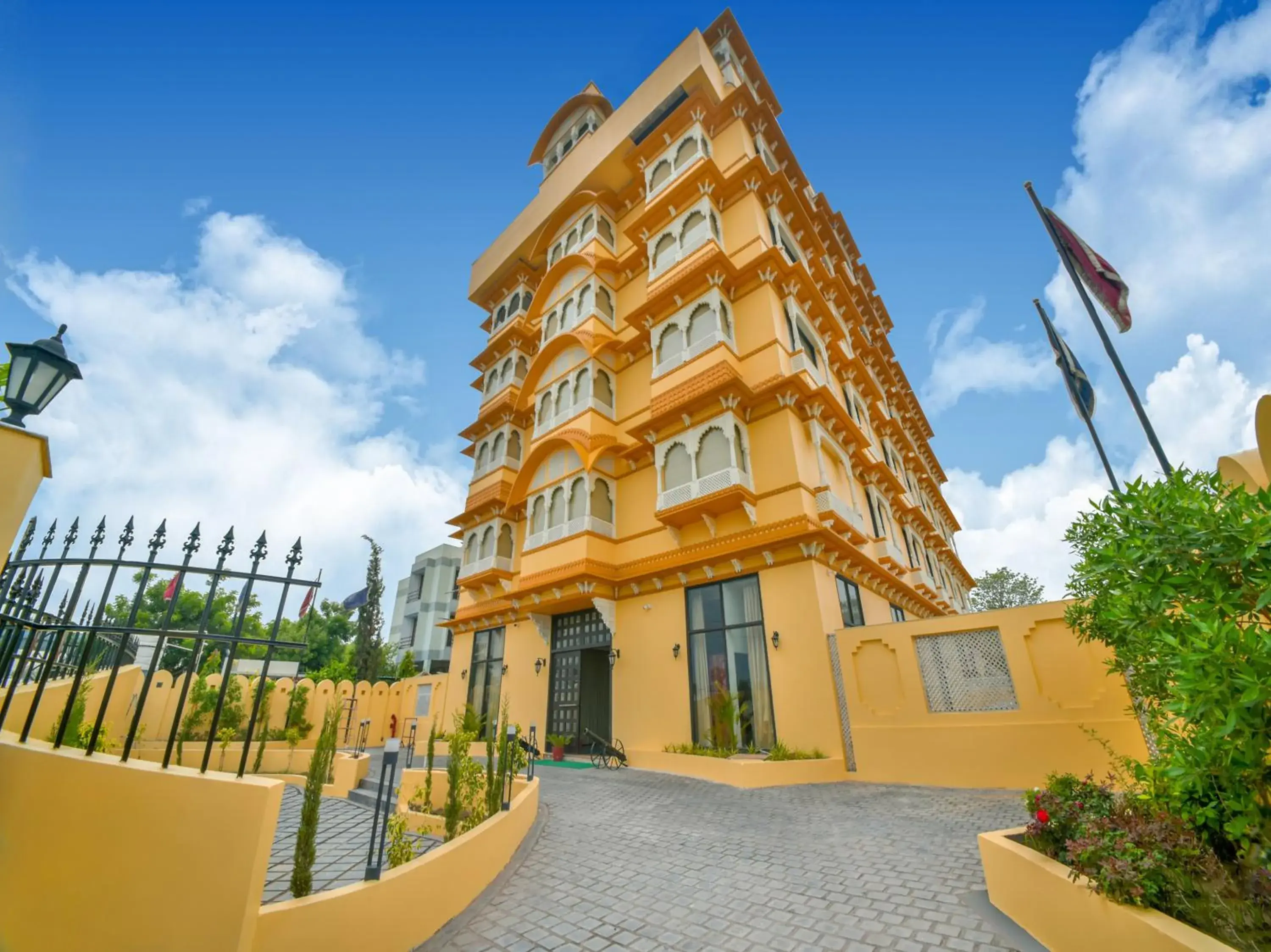 Facade/entrance in Sterling Balicha Udaipur Facade/entrance in Sterling Balicha Udaipur