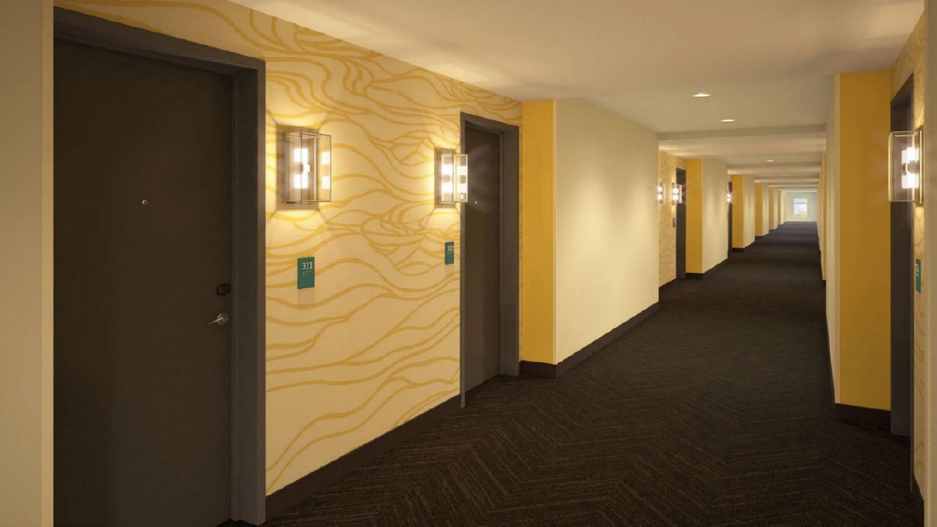 Lobby or reception in Holiday Inn & Suites Cedar Falls-Waterloo Event Ctr by IHG