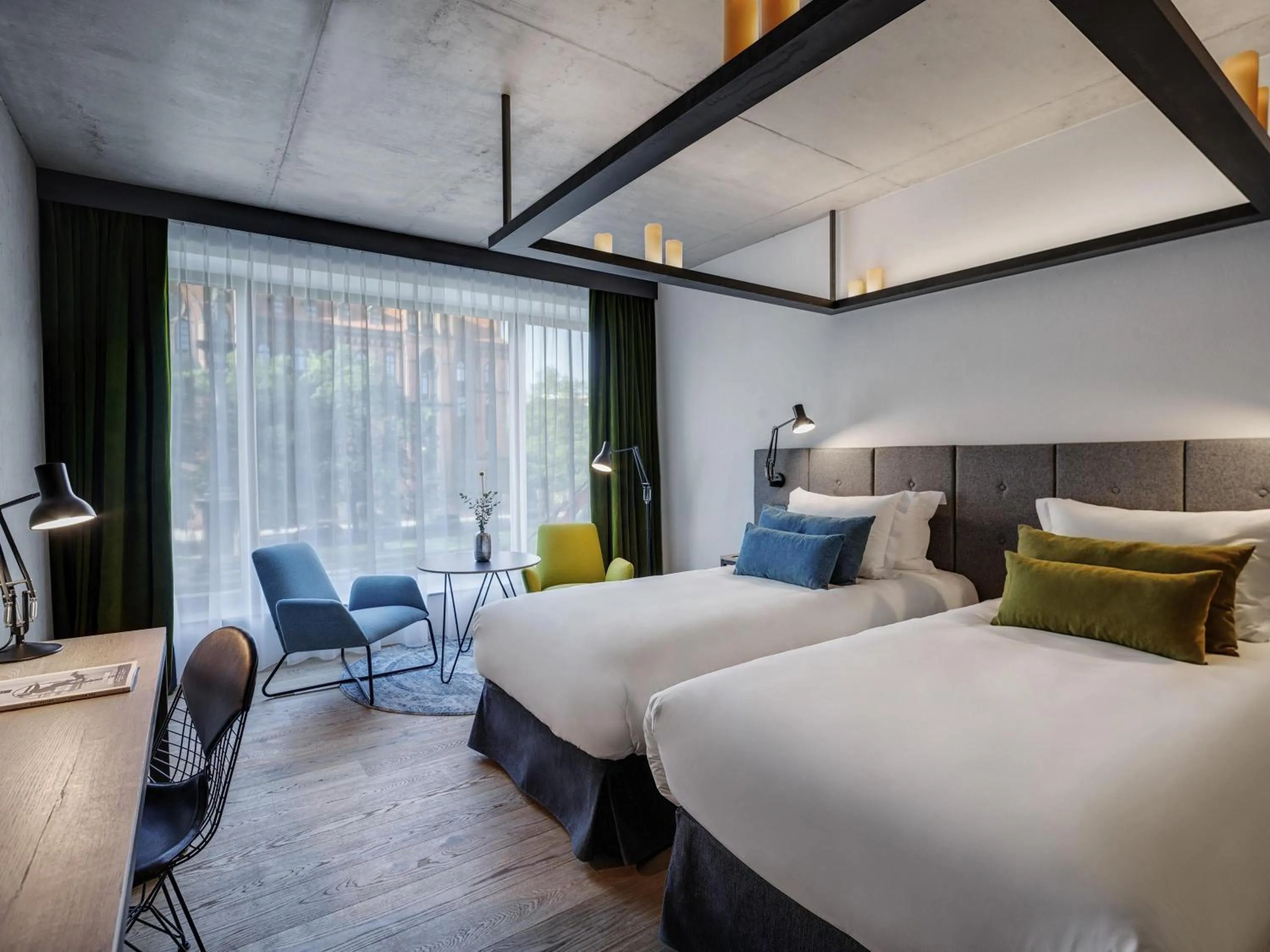 Bedroom, Bed in The Bridge Wroclaw - MGallery