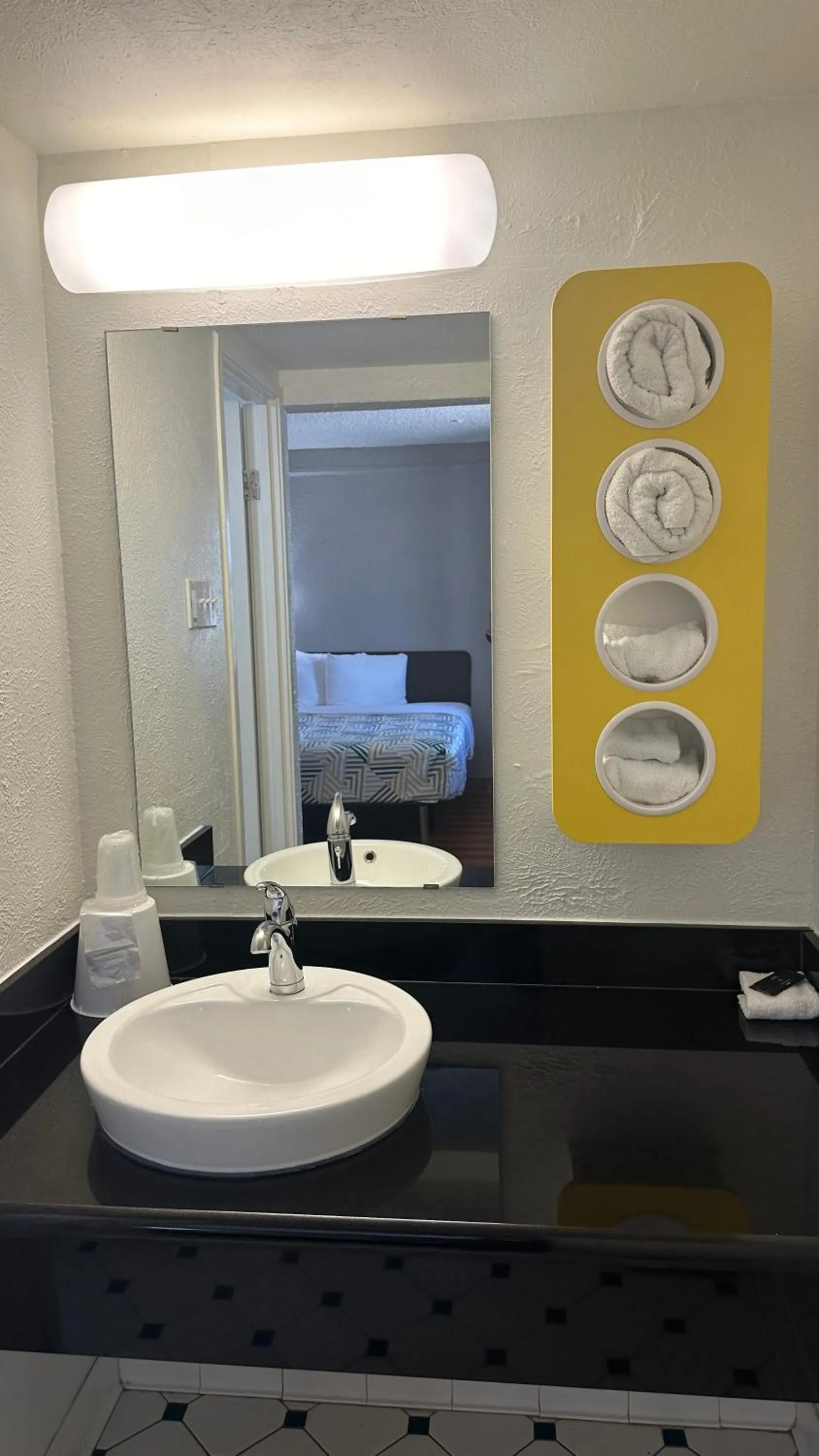 Bathroom in Motel 6-Beaumont, TX