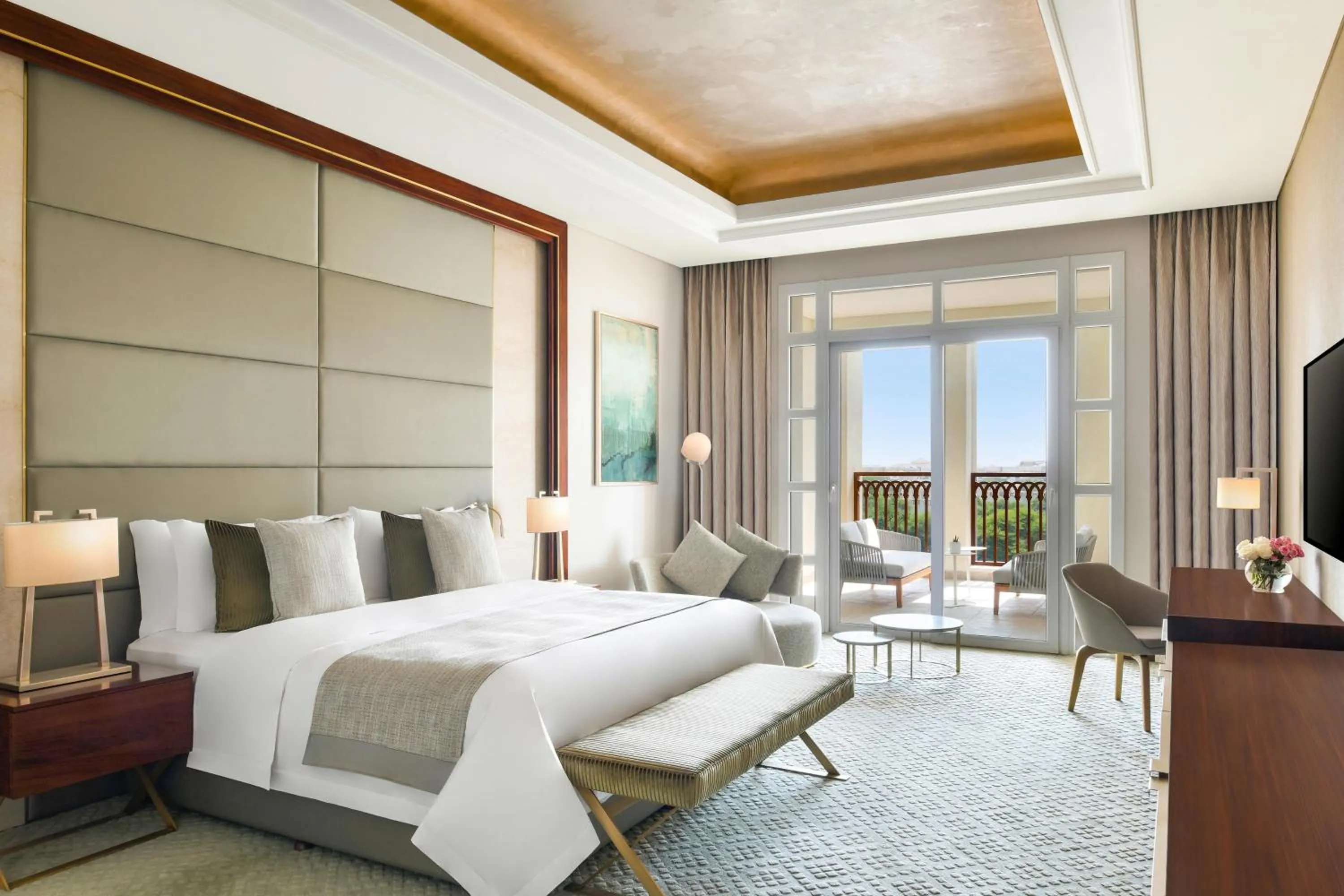 Bedroom, Bed in Al Messila, A Luxury Collection Resort & Spa, Doha