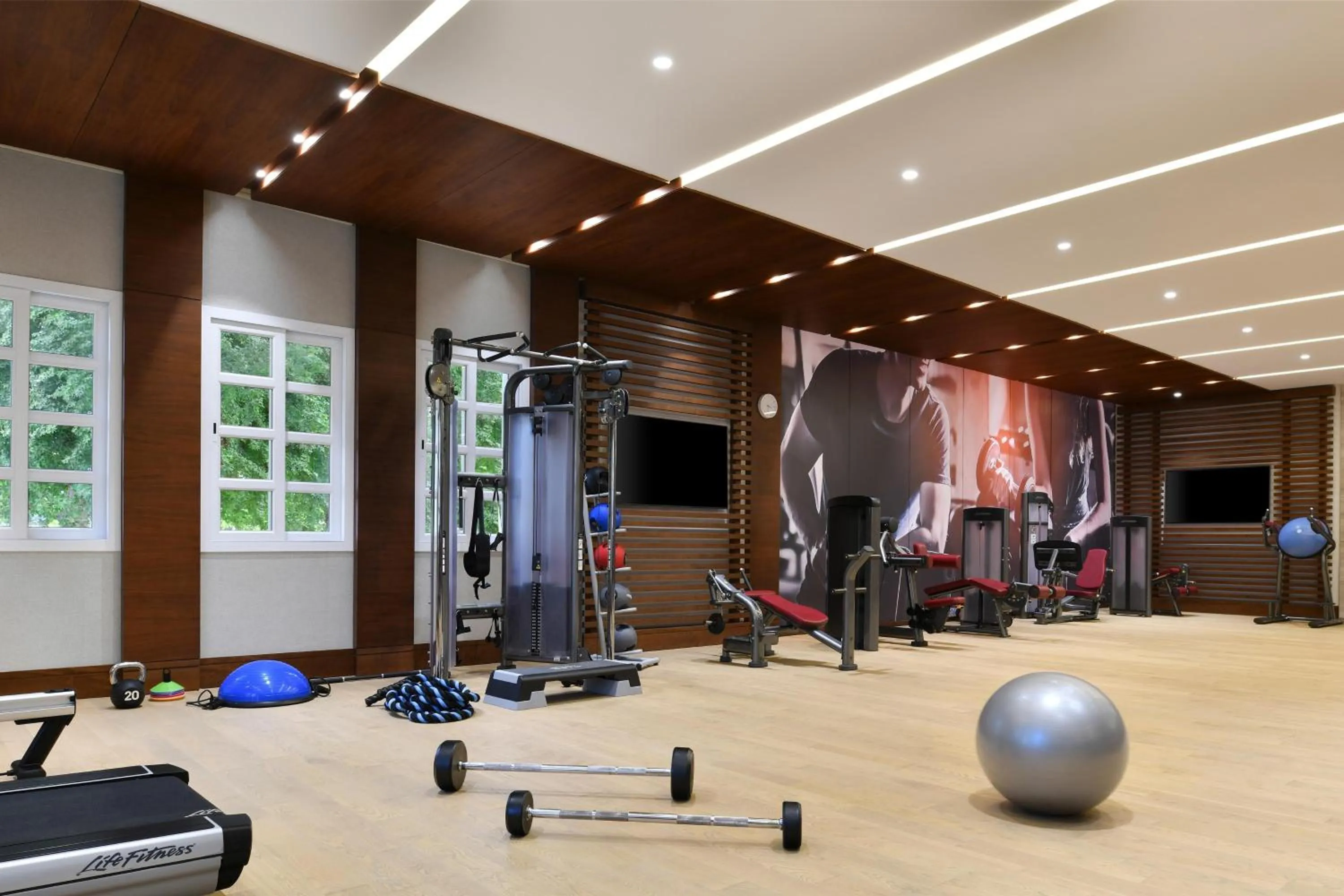 Fitness centre/facilities in Al Messila, A Luxury Collection Resort & Spa, Doha