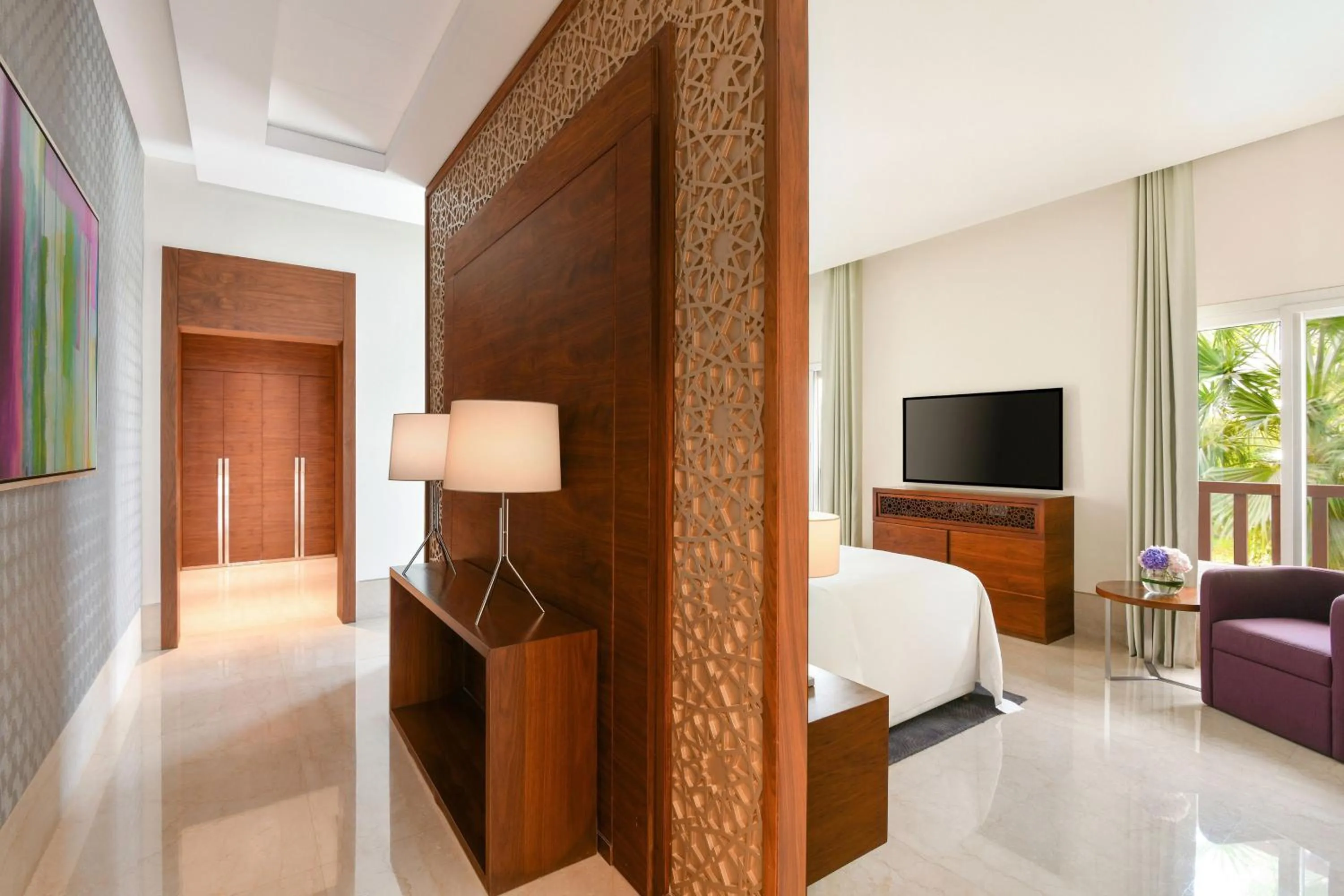 Bedroom, Bed in Al Messila, A Luxury Collection Resort & Spa, Doha