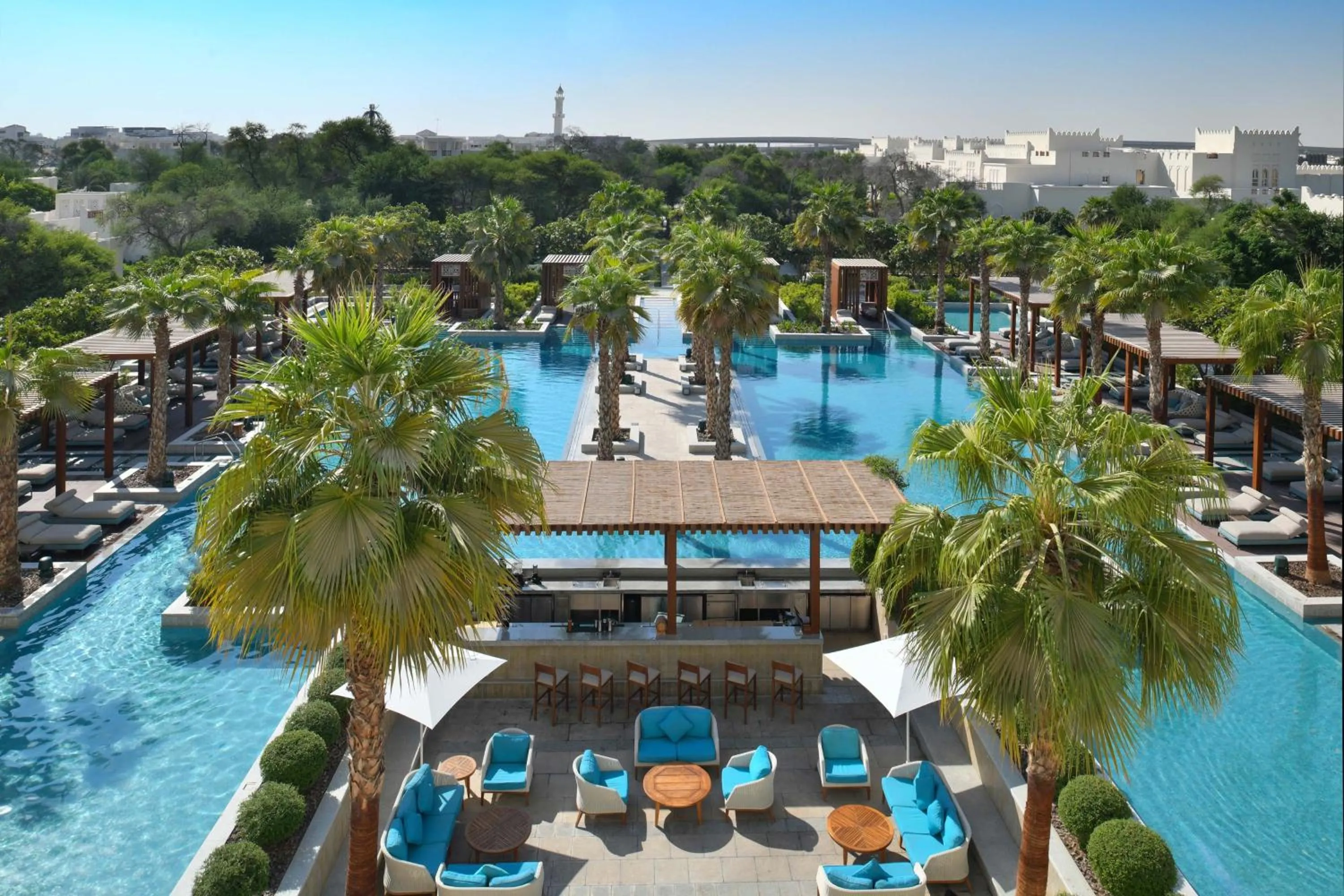 Swimming pool in Al Messila, A Luxury Collection Resort & Spa, Doha