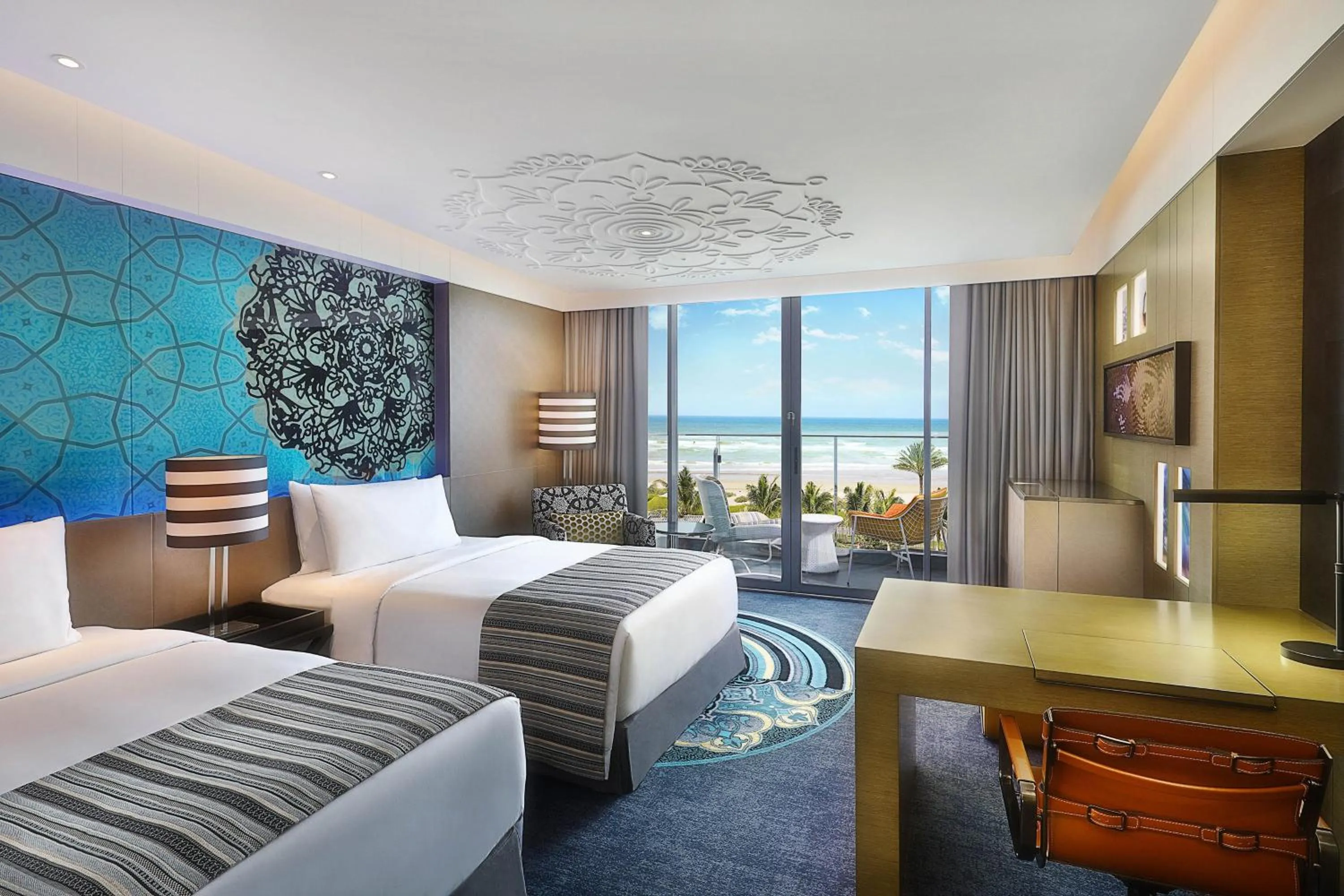 Photo of the whole room, Bed in W Muscat