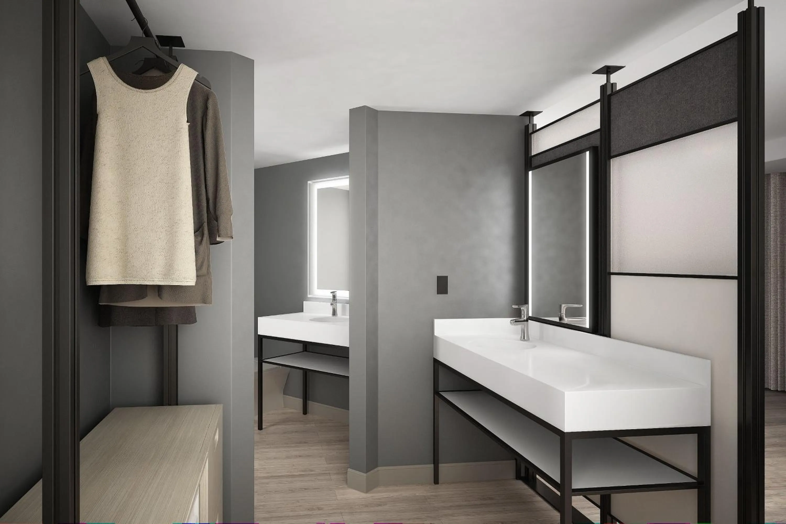 Photo of the whole room, Bed in Aloft Ocean City