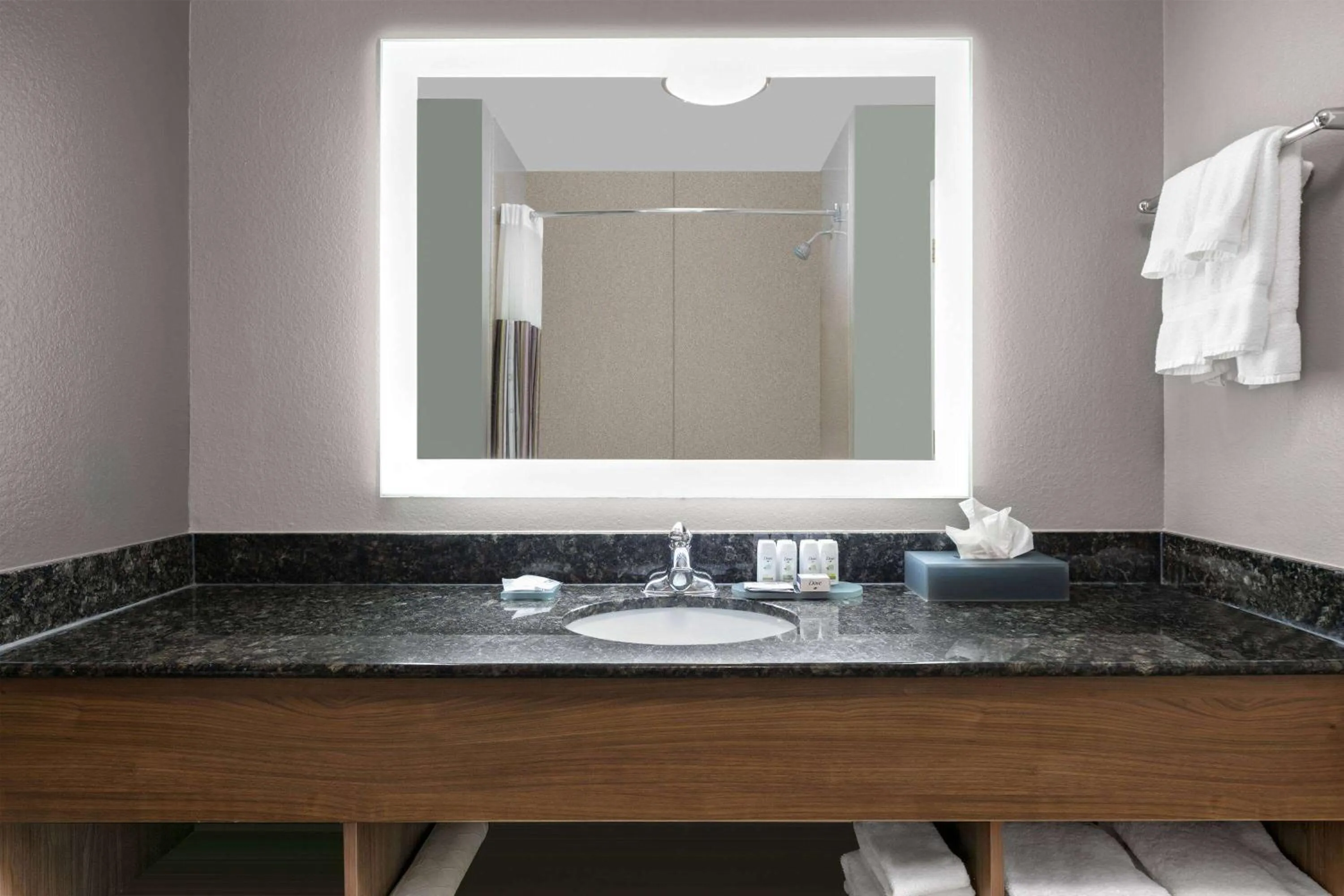 TV and multimedia in La Quinta by Wyndham Belton - Temple South