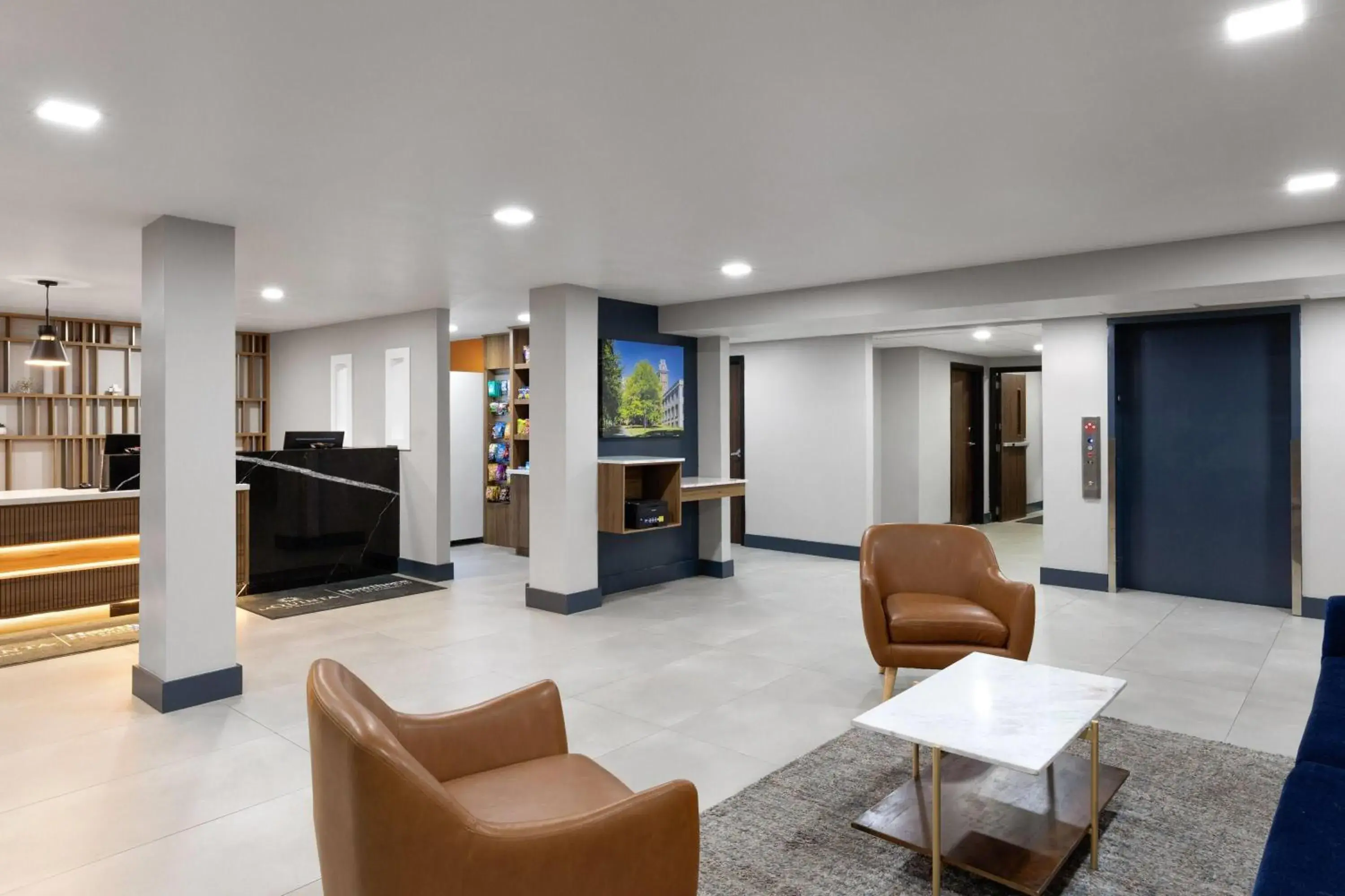 Lobby or reception in La Quinta by Wyndham Springdale Lobby or reception in La Quinta by Wyndham Springdale