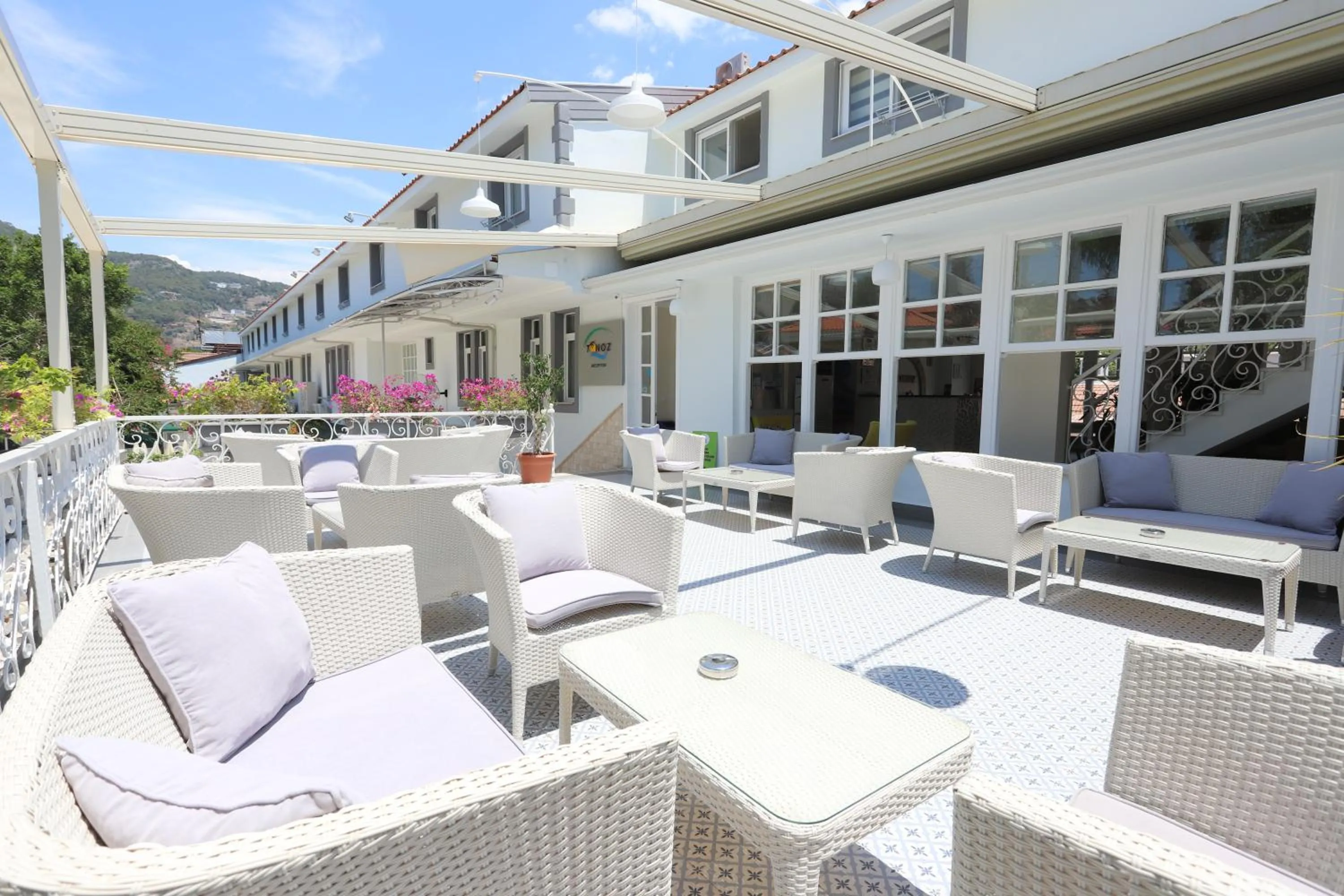 Balcony/Terrace in Tonoz Beach Hotel