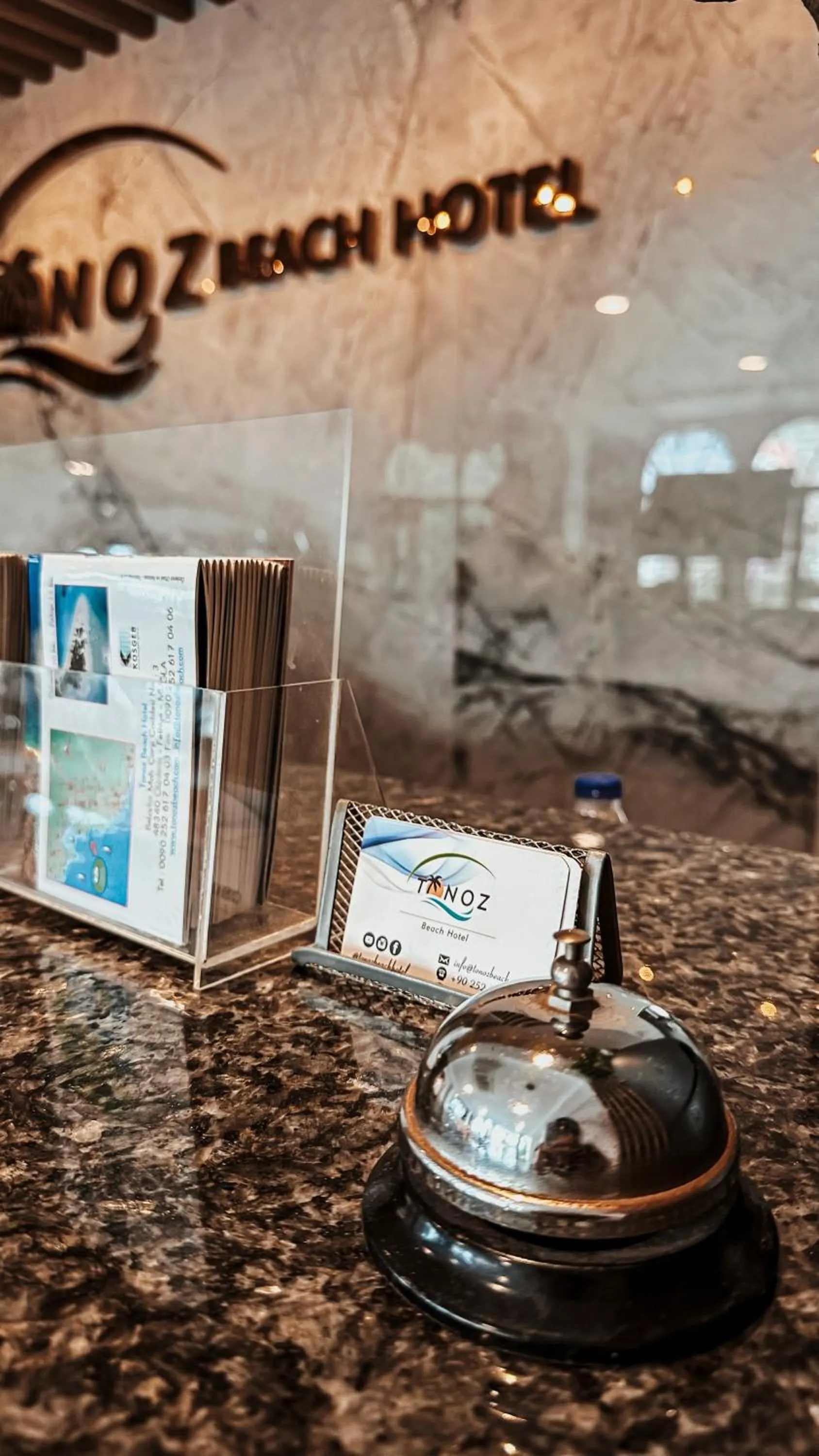 Lobby or reception in Tonoz Beach Hotel