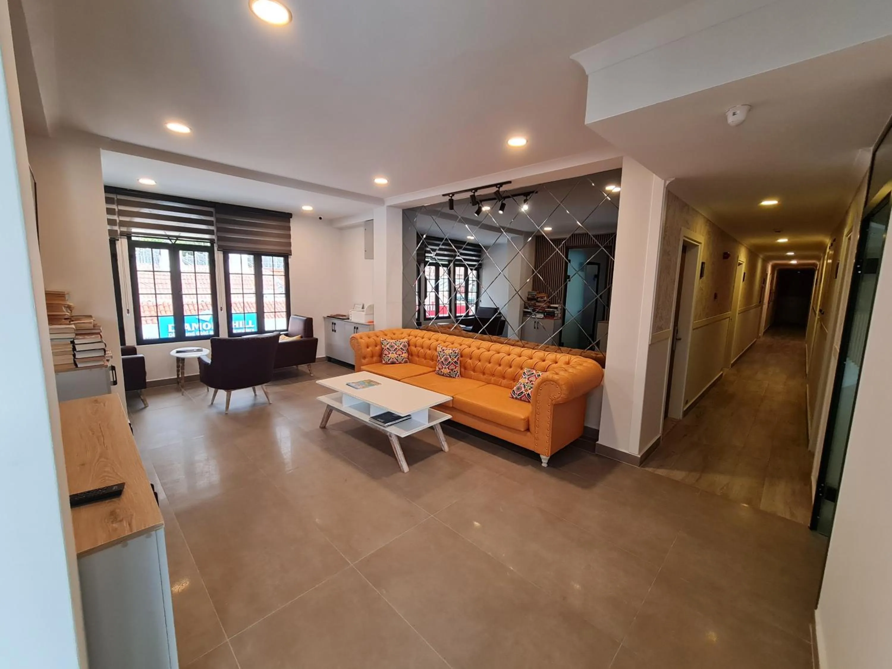 Lobby or reception, Bed in Tonoz Beach Hotel