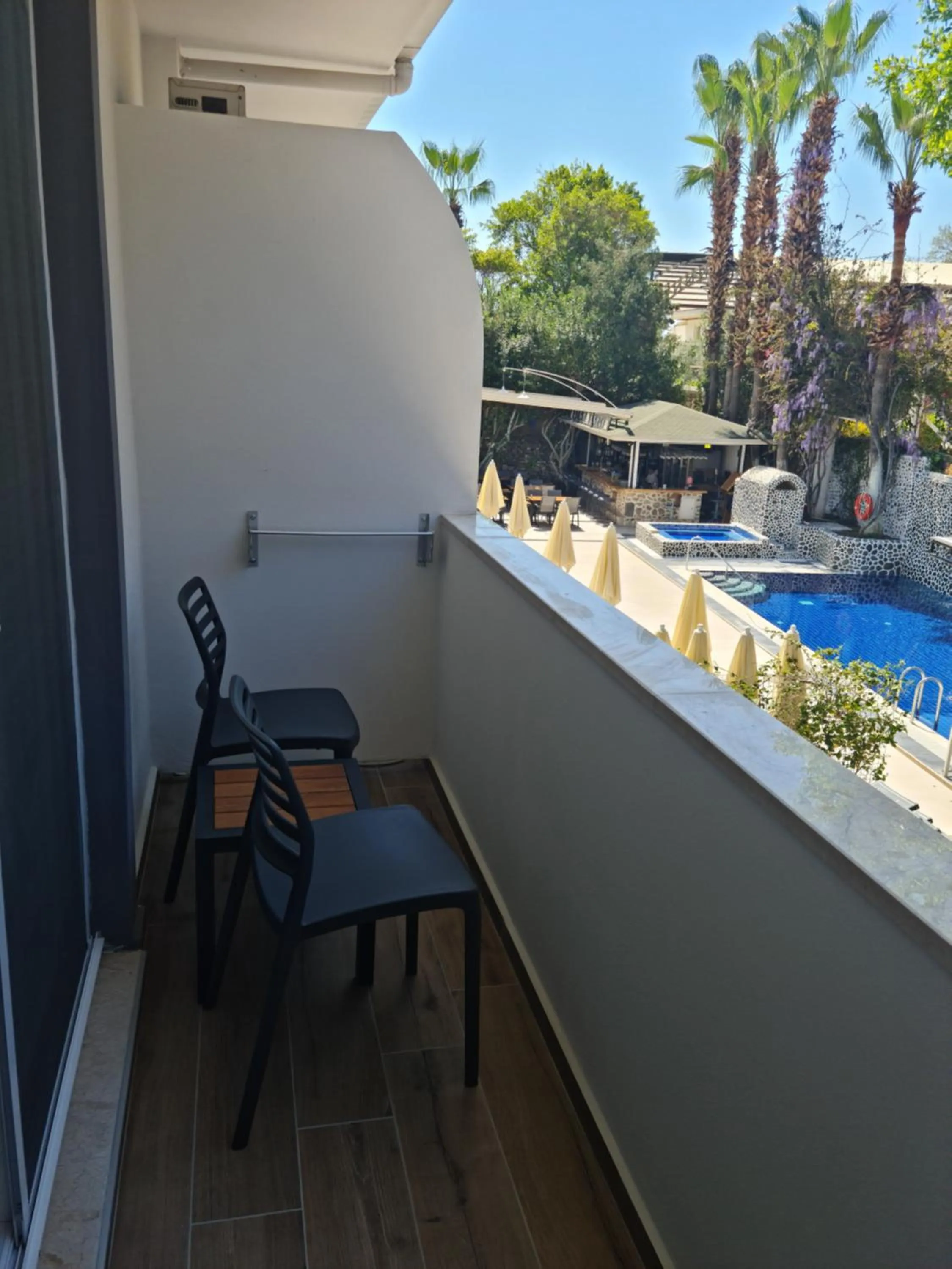 Balcony/Terrace in Tonoz Beach Hotel