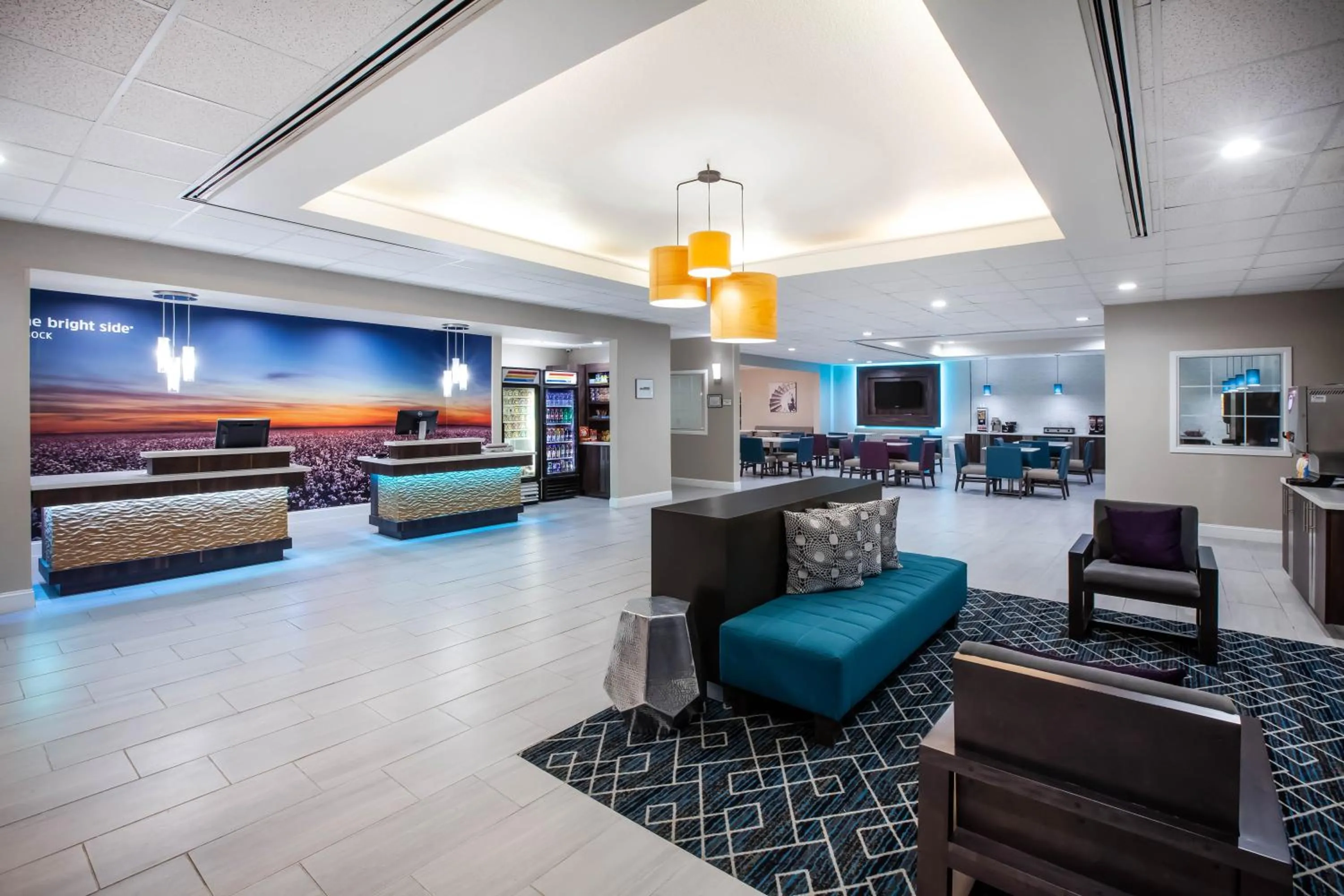 Lobby or reception in La Quinta by Wyndham Lubbock North