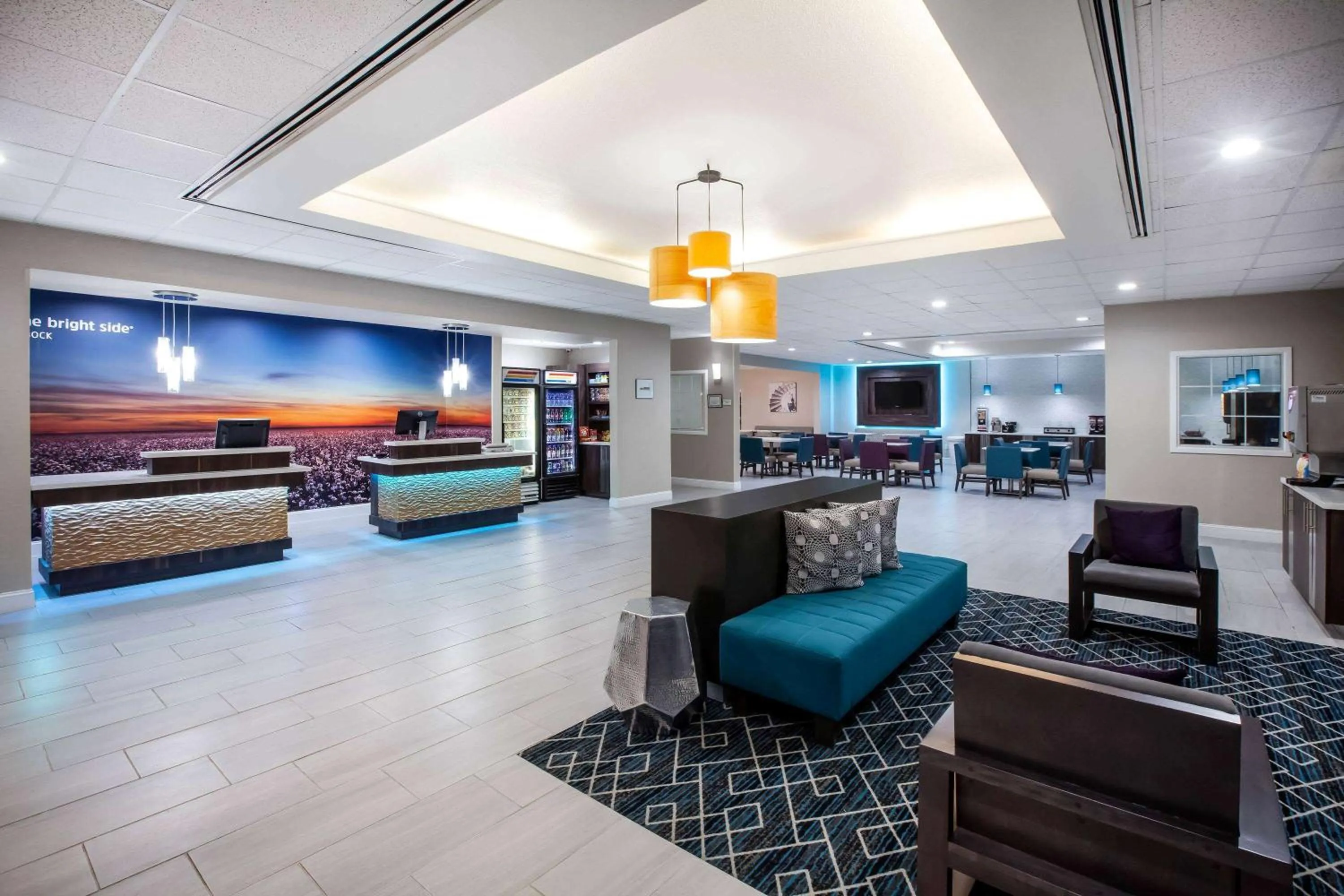 Lobby or reception in La Quinta by Wyndham Lubbock North