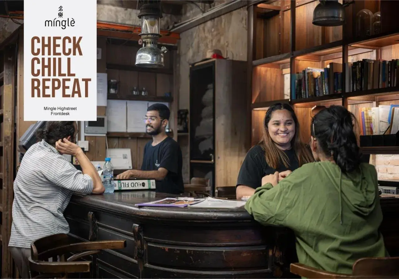 Twin Room with Shared Bathroom in Mingle Highstreet - CoWorking Hub Twin Room with Shared Bathroom in Mingle Highstreet - CoWorking Hub