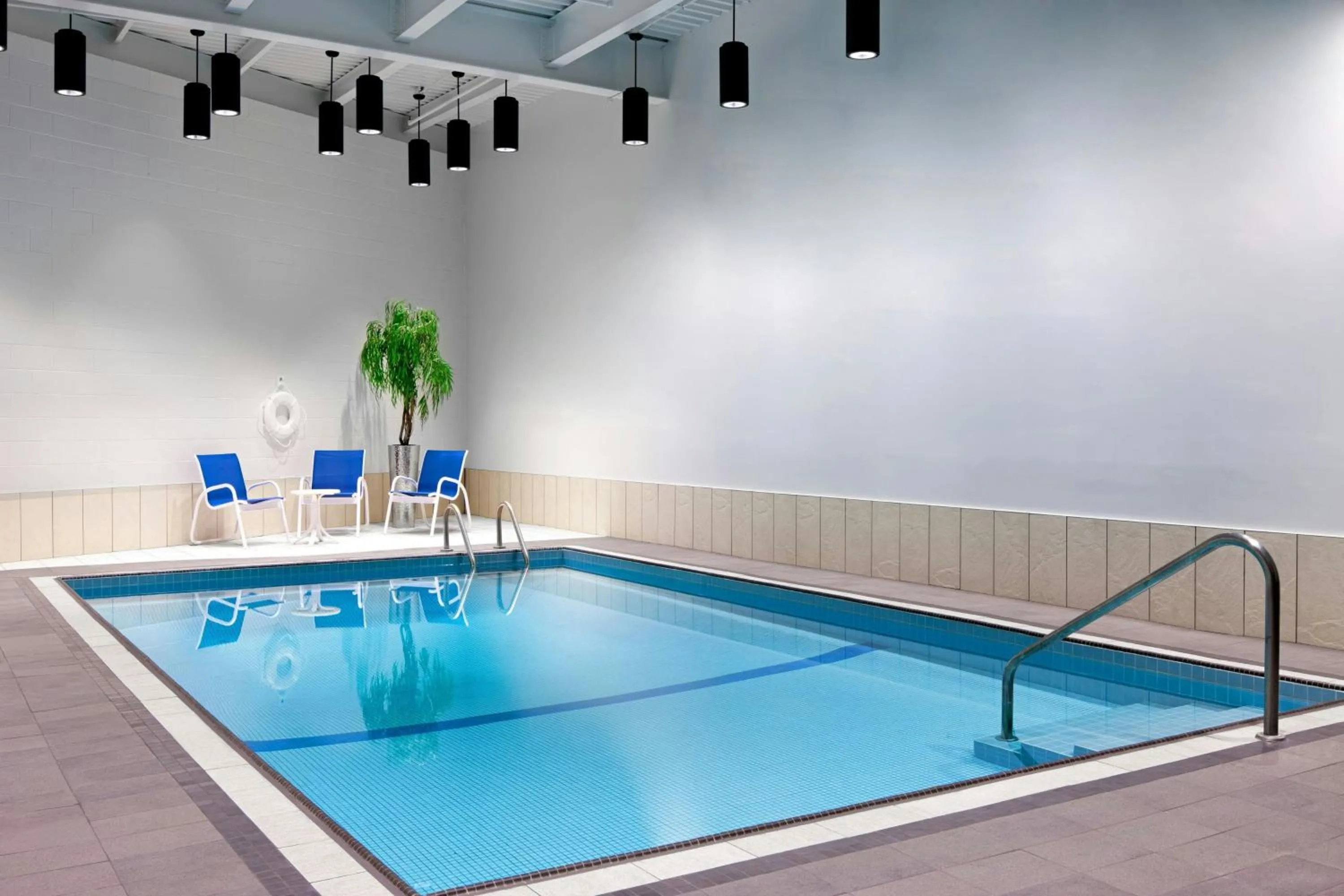 Swimming pool in Four Points by Sheraton Edmundston Hotel & Conference Center