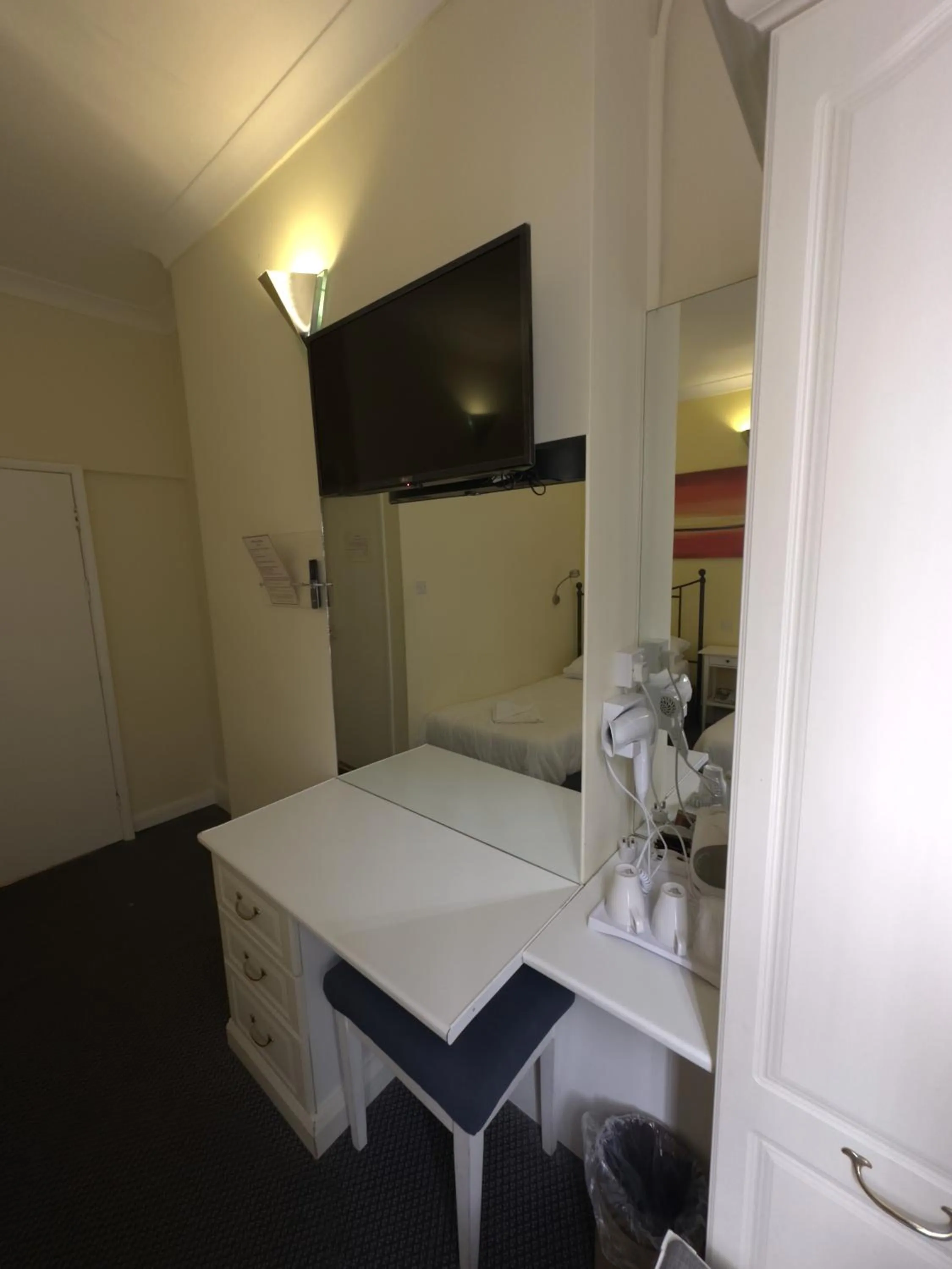 Bedroom in Manor Hotel