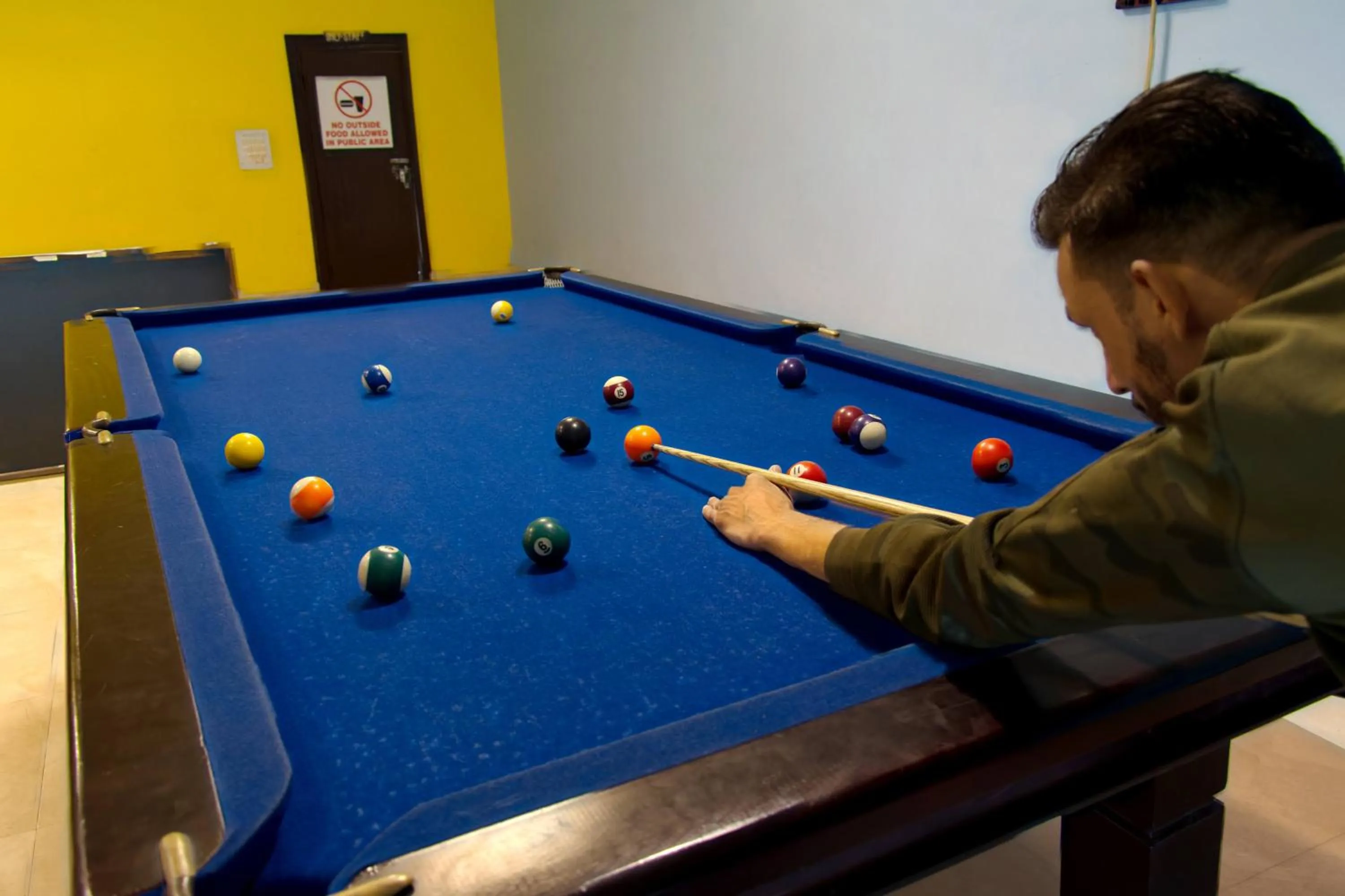 Game Room in Manu Maharani Resort