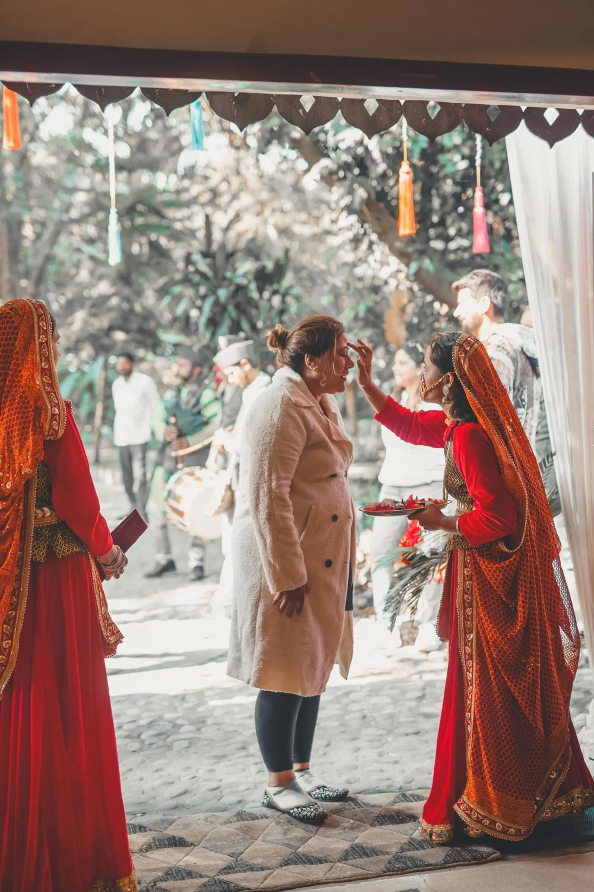 Guests in Manu Maharani Resort