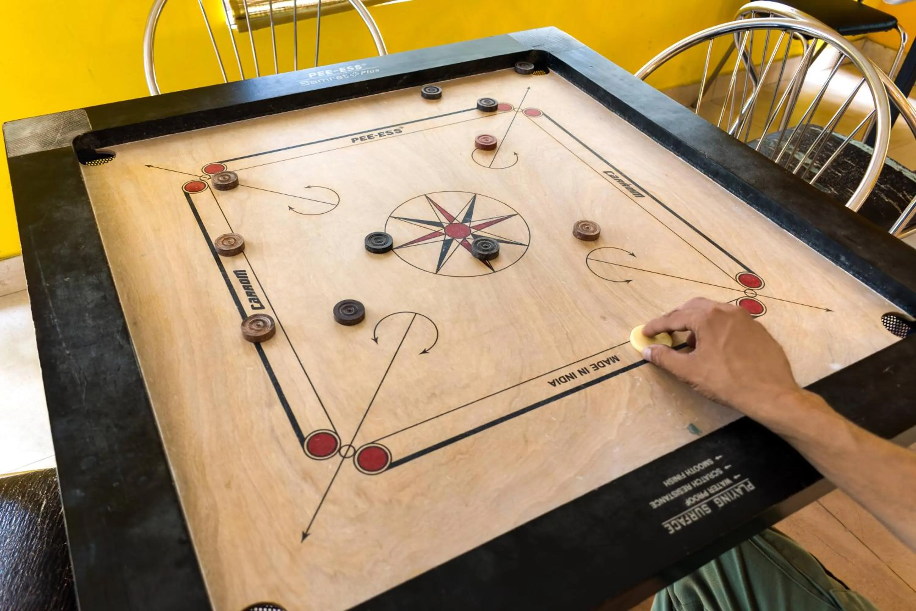 Game Room in Manu Maharani Resort