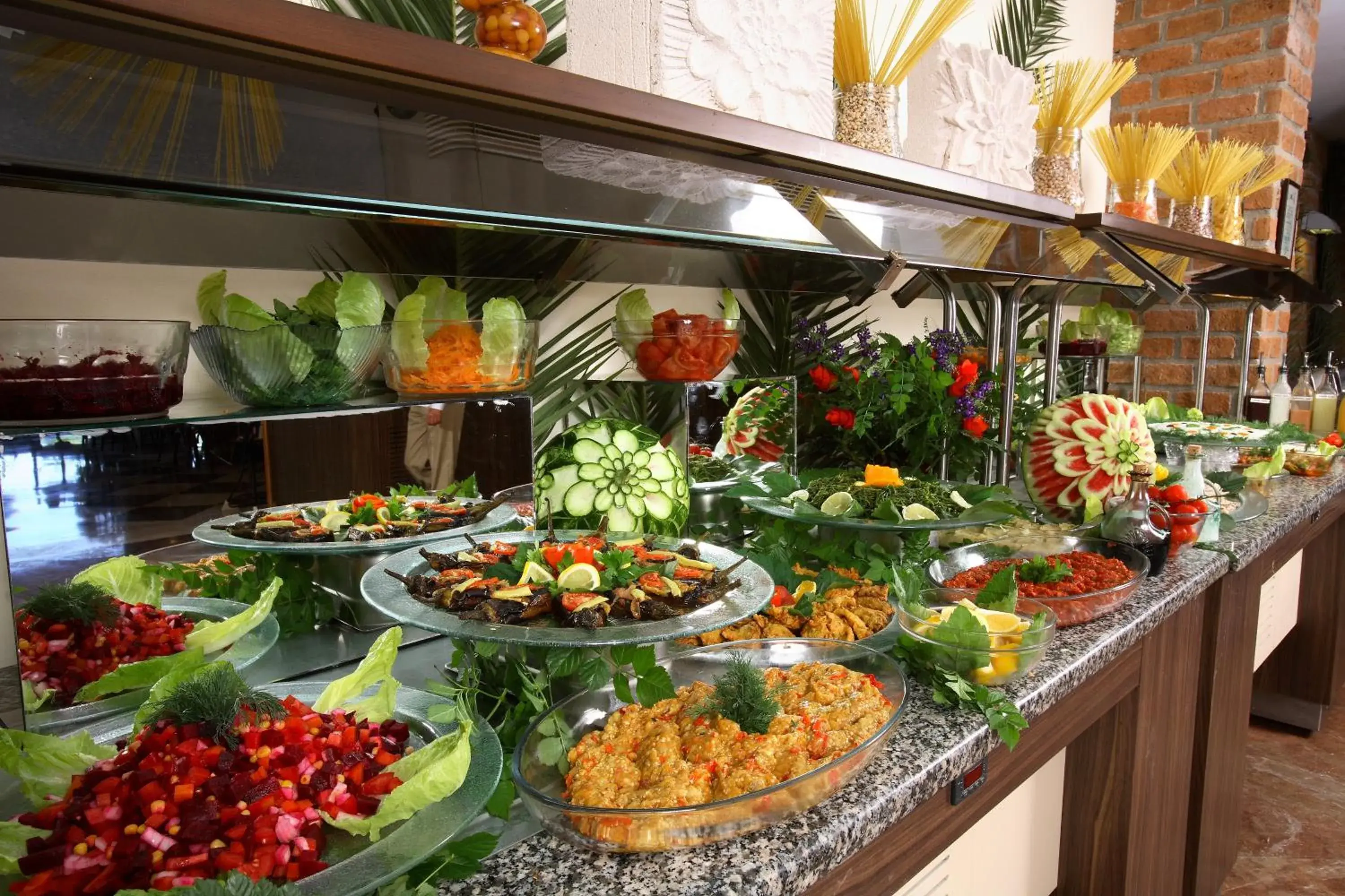 Buffet breakfast in Zeytinada Hotel Buffet breakfast in Zeytinada Hotel