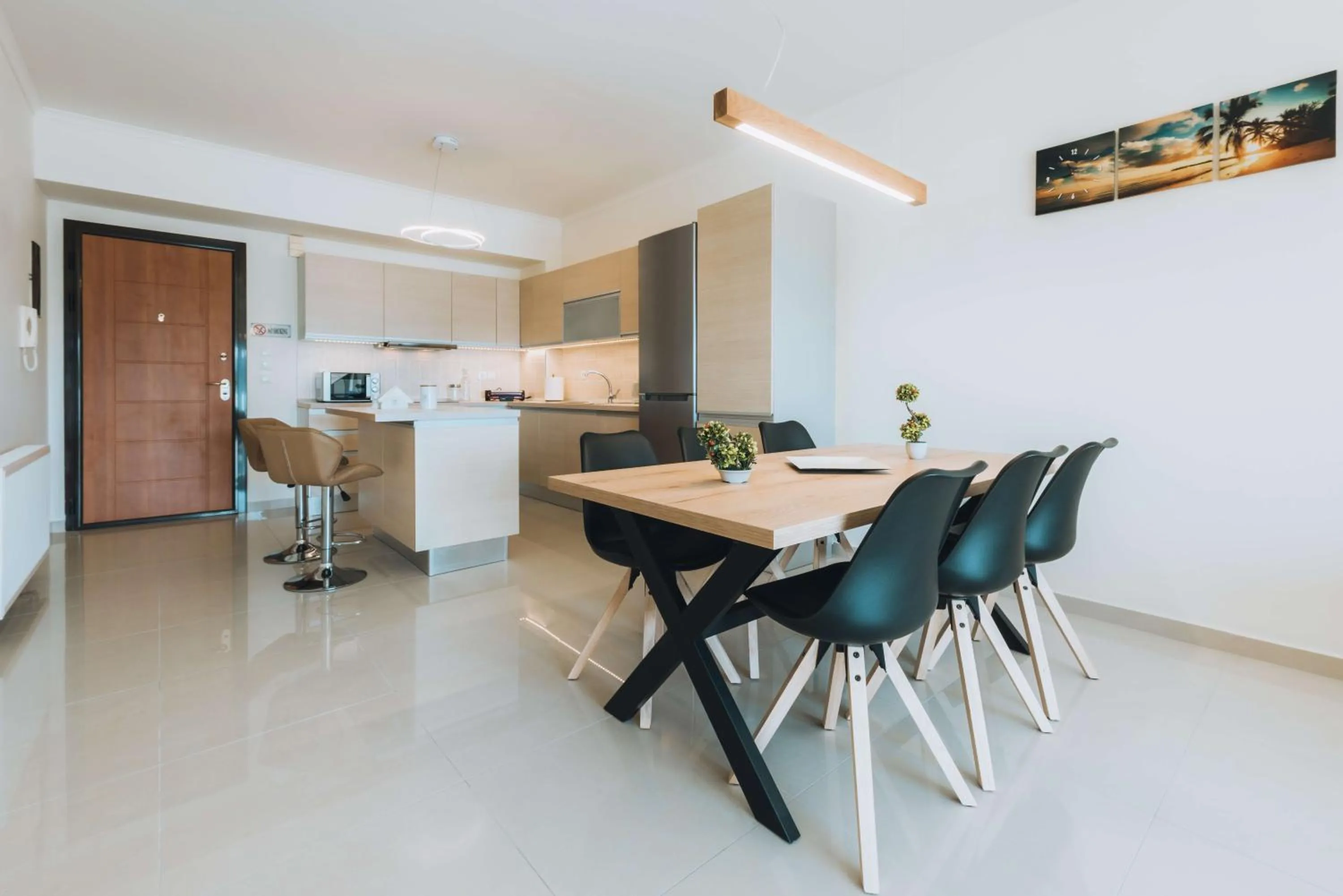 Kitchen or kitchenette in Rhodes Port Haven Suite