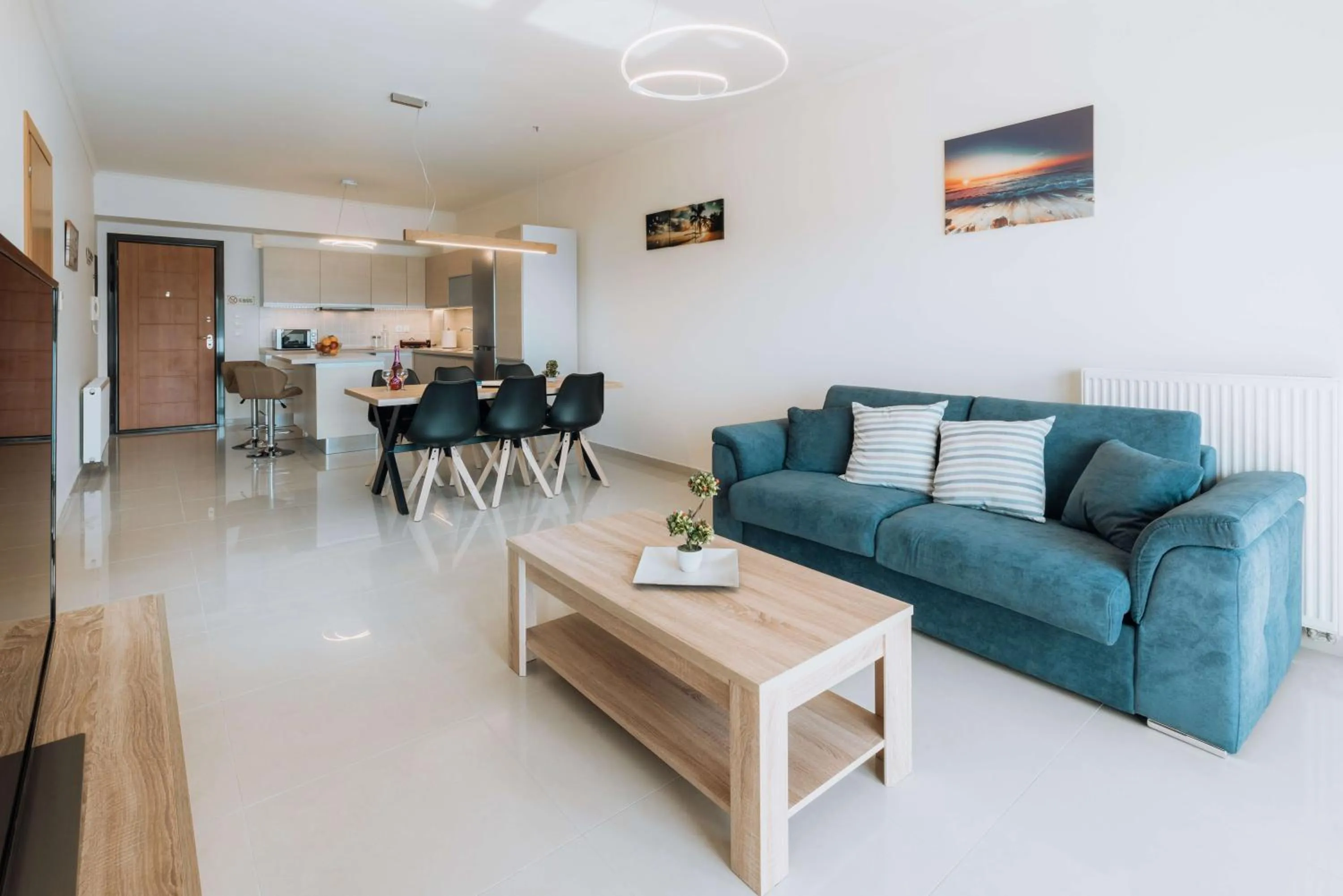 Living room in Rhodes Port Haven Suite